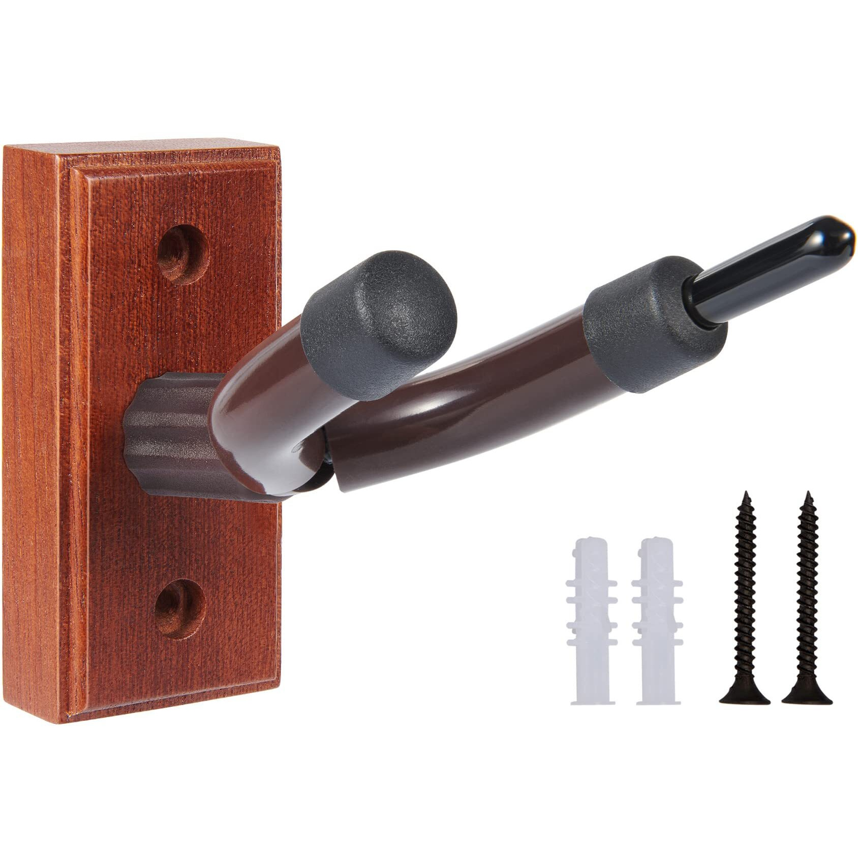 Violin Wall Mount Violin Hanger - Mahogany Wood Violin Viola Hanger