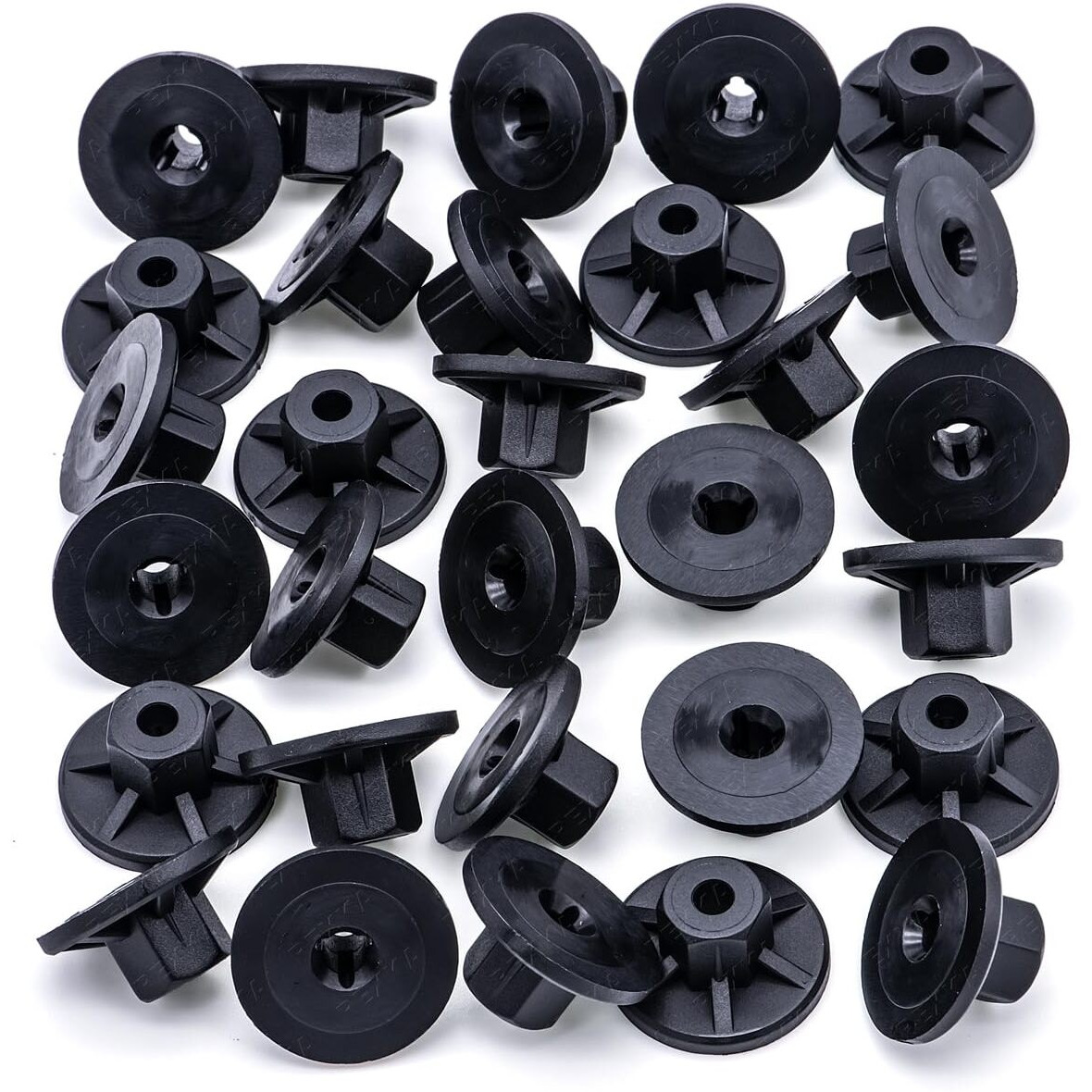 Rexka 30Pcs Fender Liner Splash Shield Under Cover Nut For Audi Volkswagon Porsche N90757901 N90352101