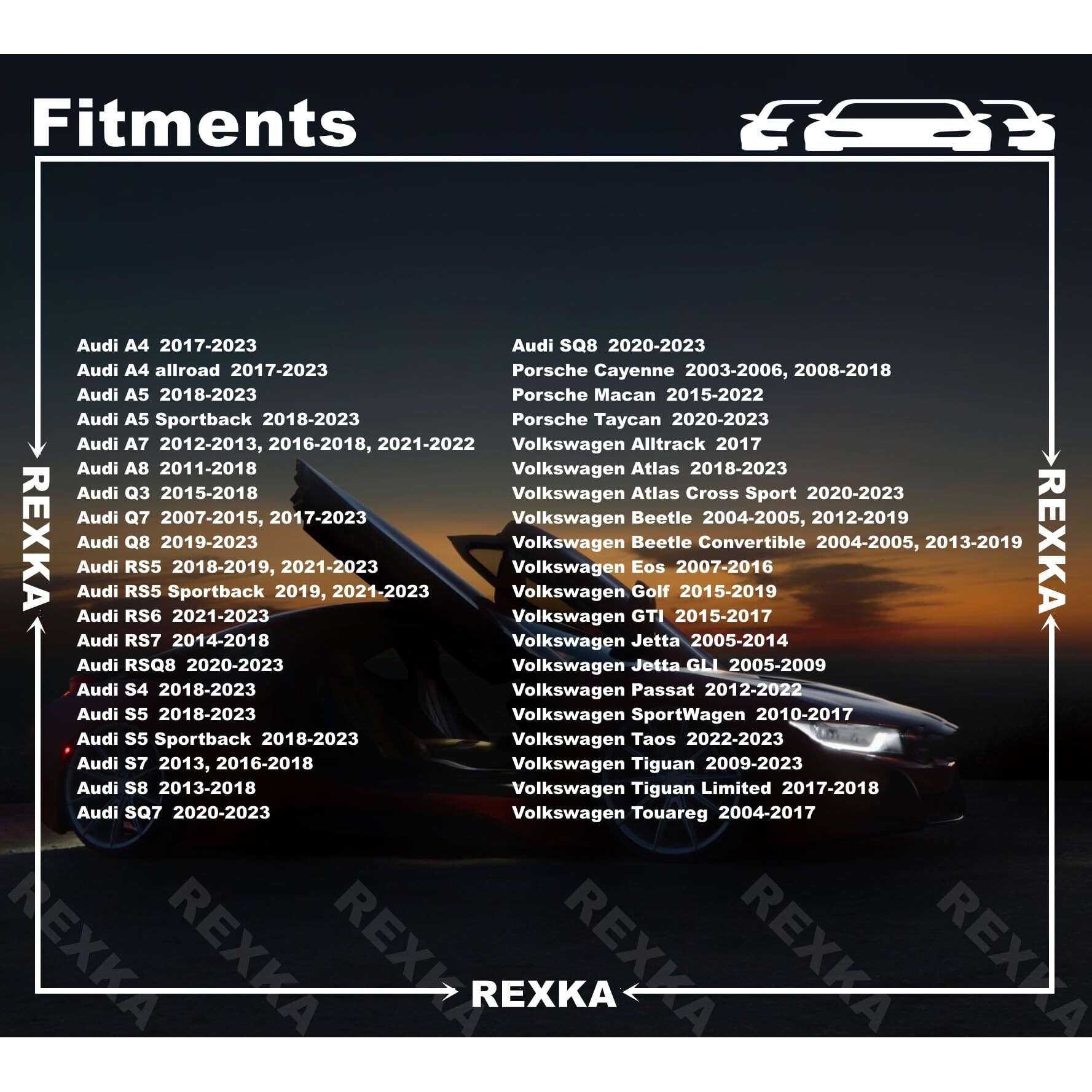 Rexka 30Pcs Fender Liner Splash Shield Under Cover Nut For Audi Volkswagon Porsche N90757901 N90352101