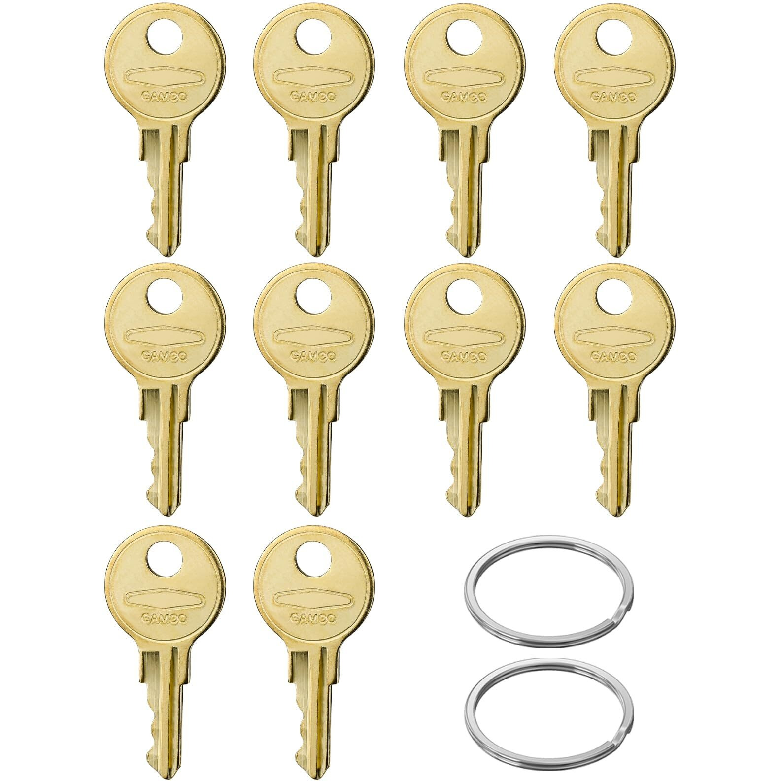 Dispenser Keys For Bobrick  10-Pack 33043 Cat74 Toilet Paper Towel Dispenser Key Compatible With Janitor Bobrick Cat 74 Dispenser
