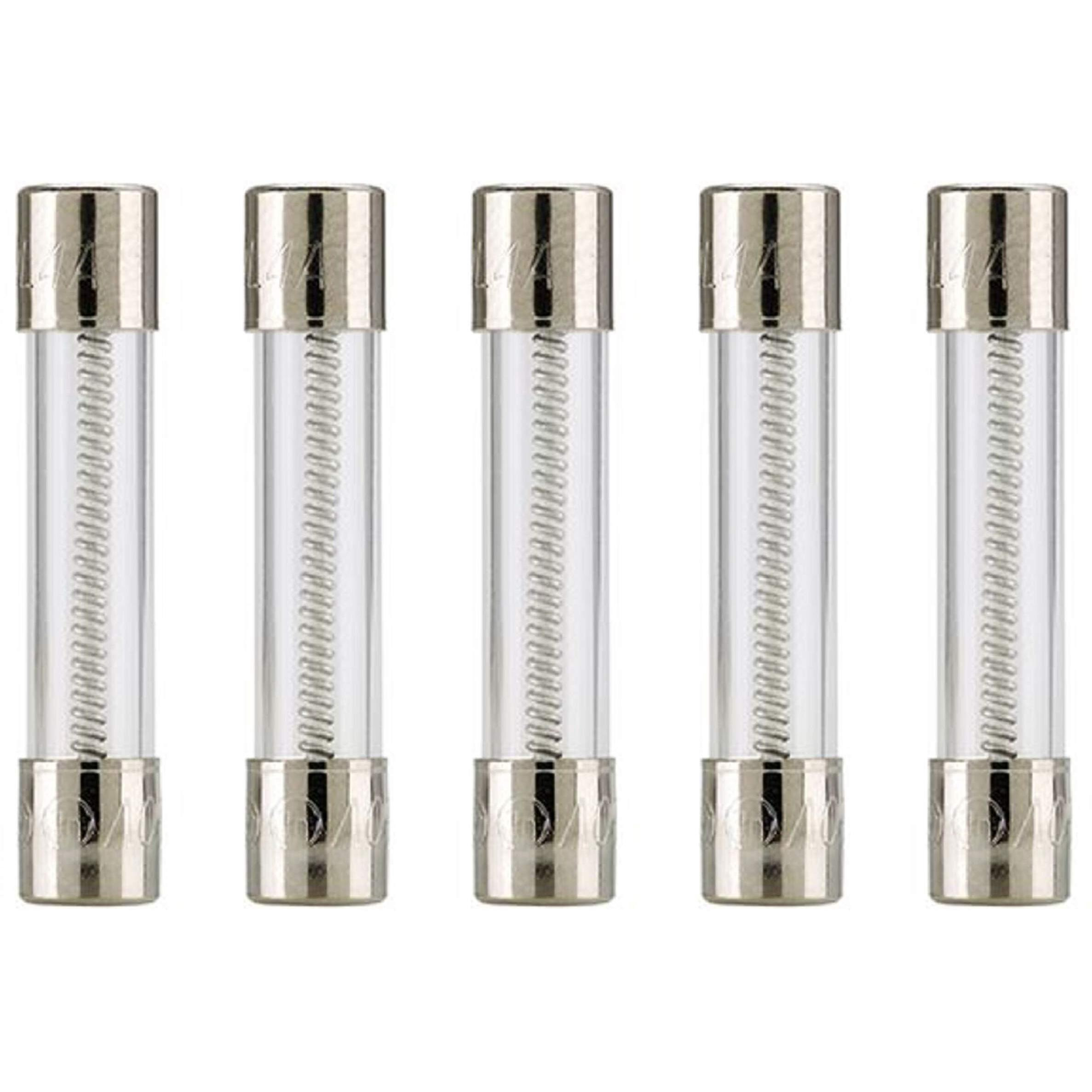 Bussmann Mdl-6 6 Amp Time Delay Glass Tube Fuse  250Vac  Ul Listed 5-In Tin  5 Pack