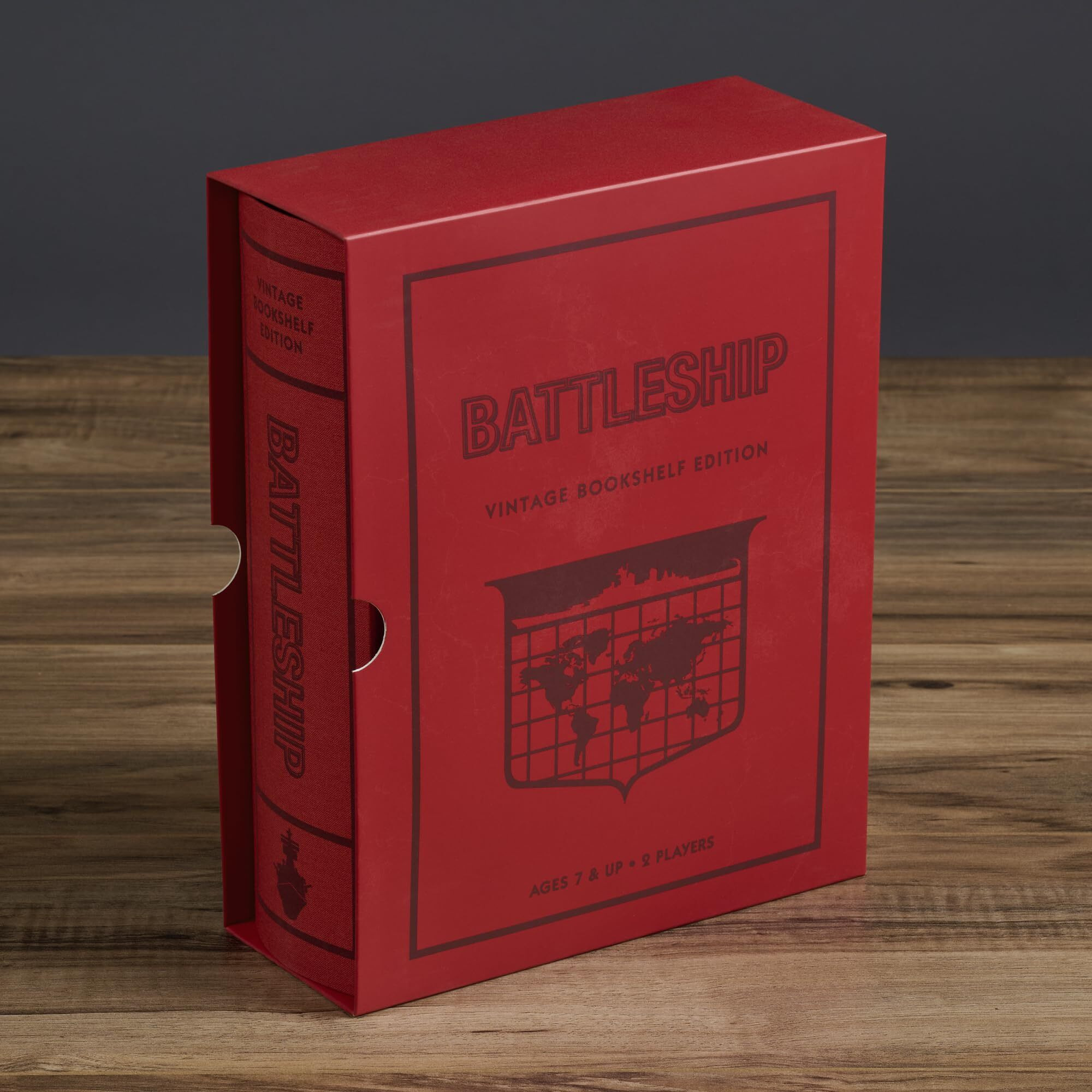 Ws Game Company Battleship Vintage Bookshelf Edition