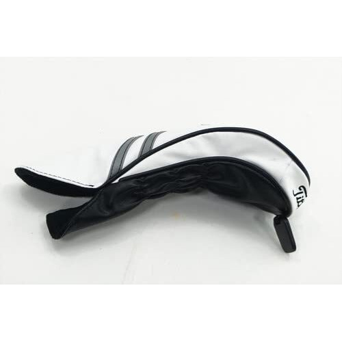 New Titleist Golf Tsi Fairway Wood Headcover Leather Cover - Black White Red