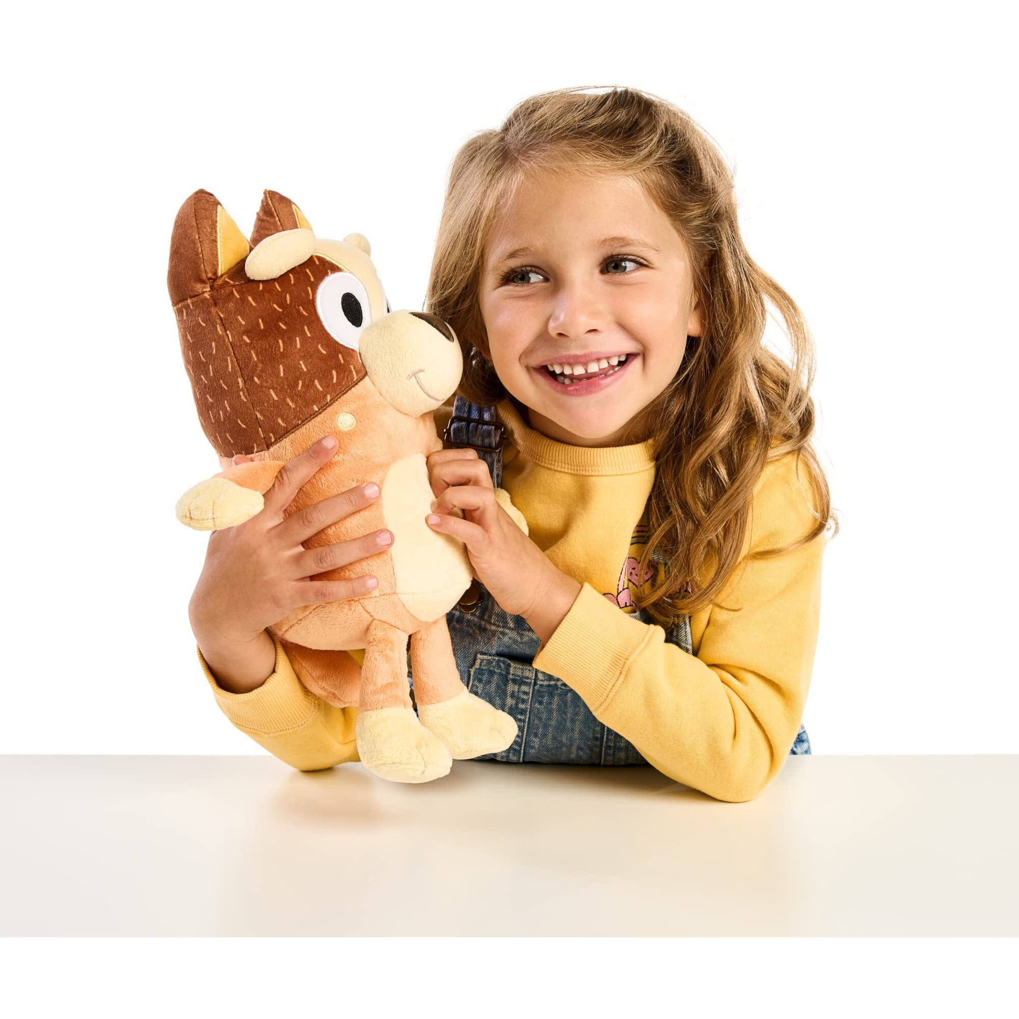 Bluey Talking Chilli (Mum) 14"" Talking Plush Chilli Plush Toy With 9 Phrases Theme Song