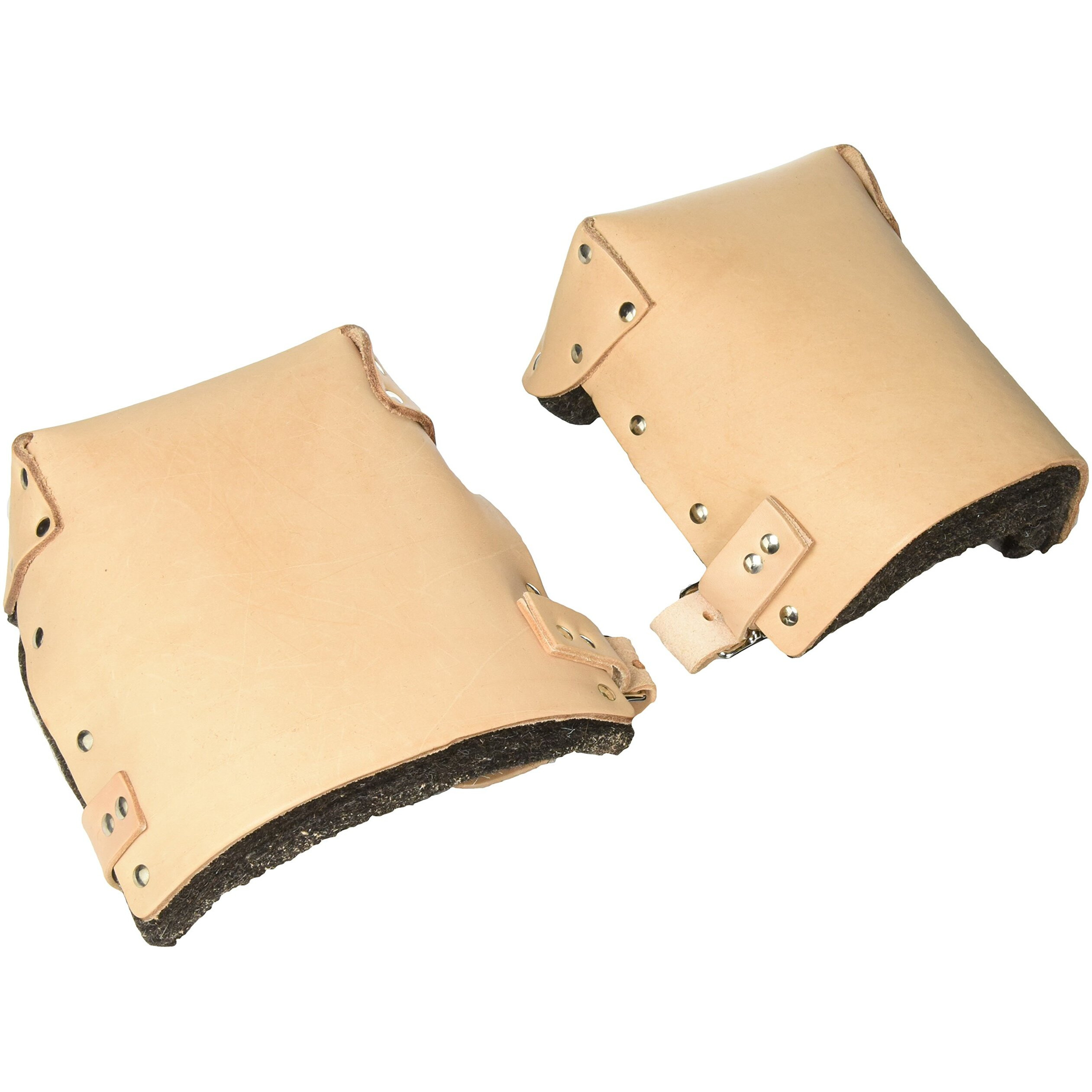 Kraft Tool Wl088 1-Inch Thick Felt Leather Knee Pads