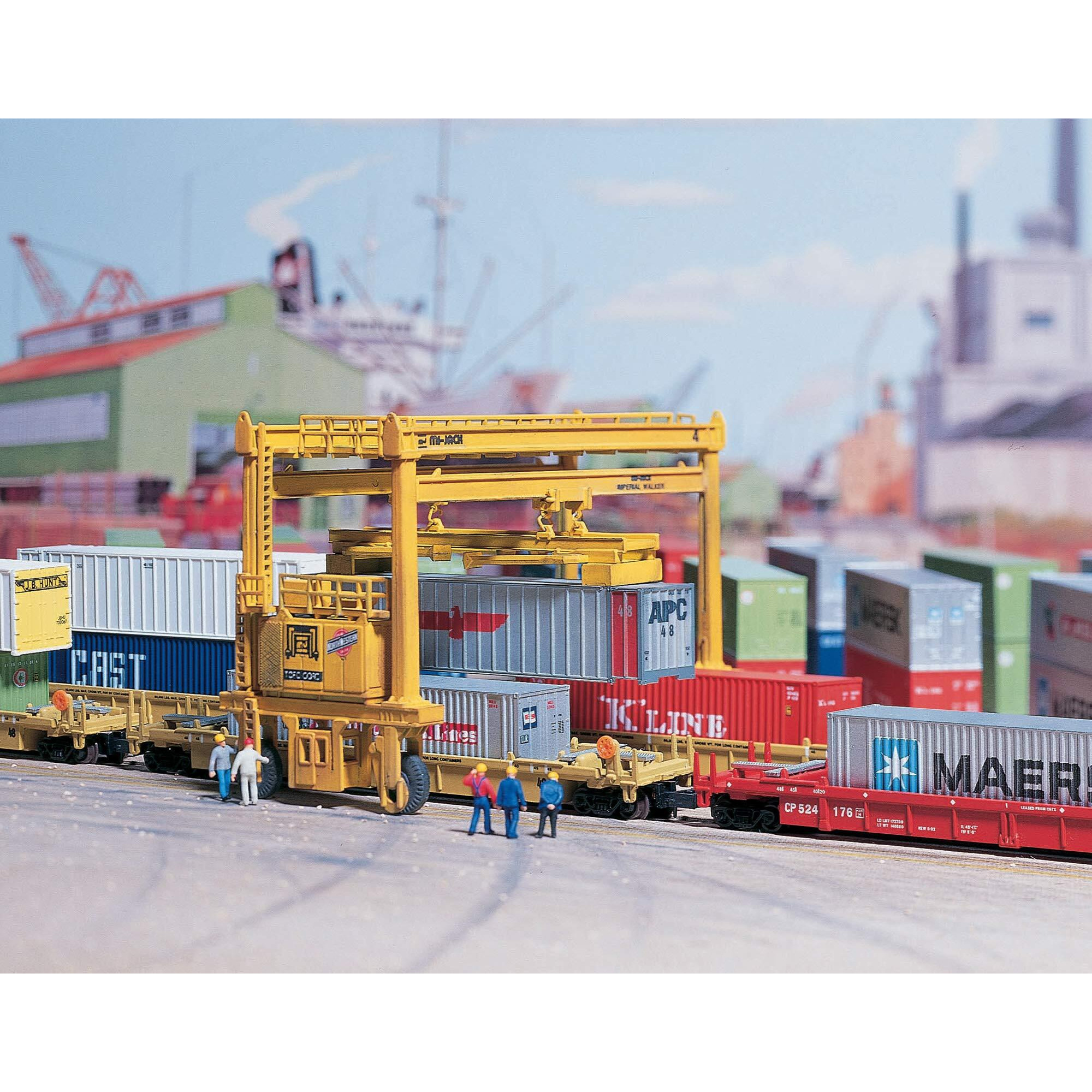 Walthers 933-3222 Walthers Cornerstone N Scale Model Mi-Jack Tl-1000 Container Crane - Kit