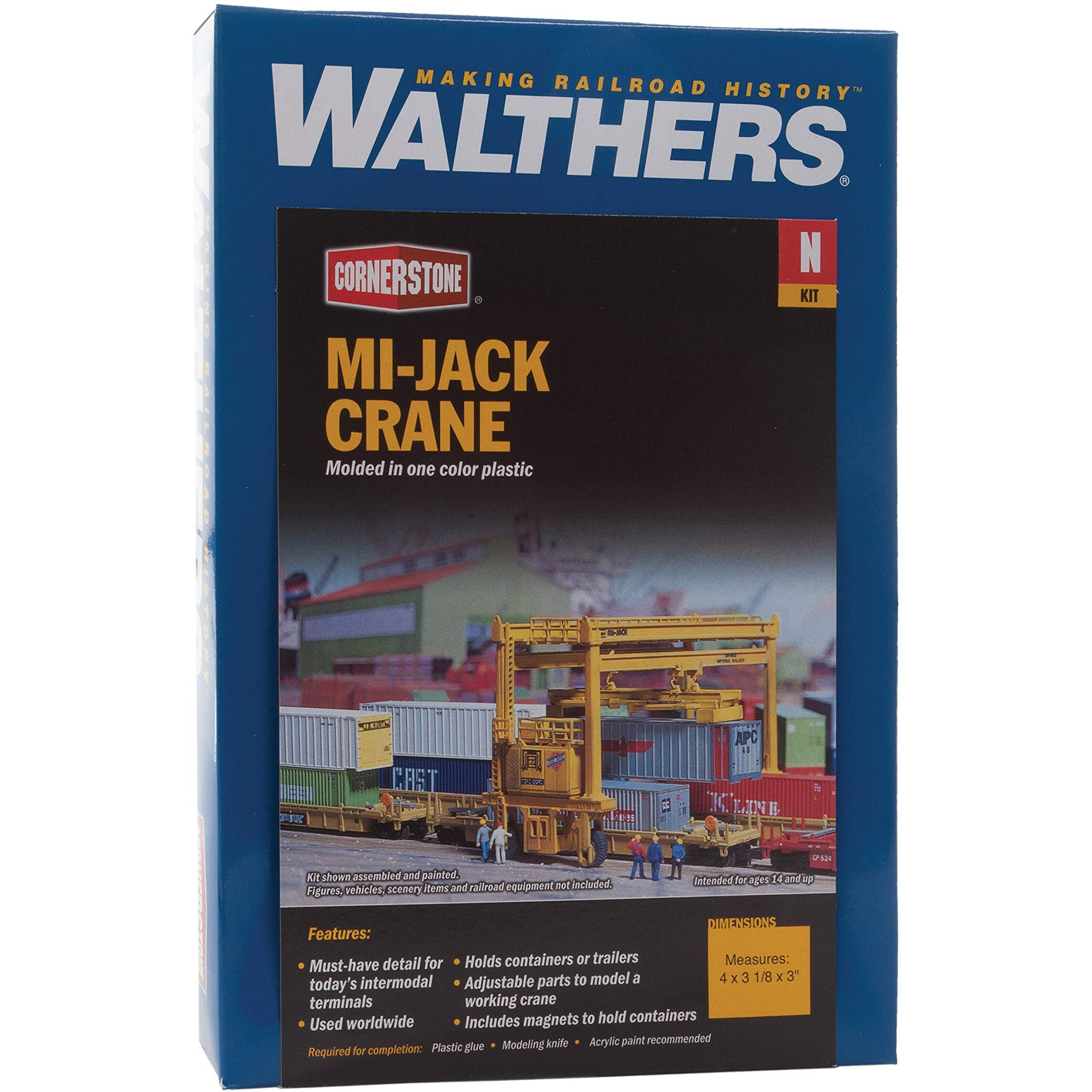 Walthers 933-3222 Walthers Cornerstone N Scale Model Mi-Jack Tl-1000 Container Crane - Kit