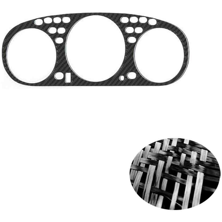Gauge Instrument Cluster Bezel For 1996-2000 Honda Civic Ek Made With 100% Real Carbon Fiber