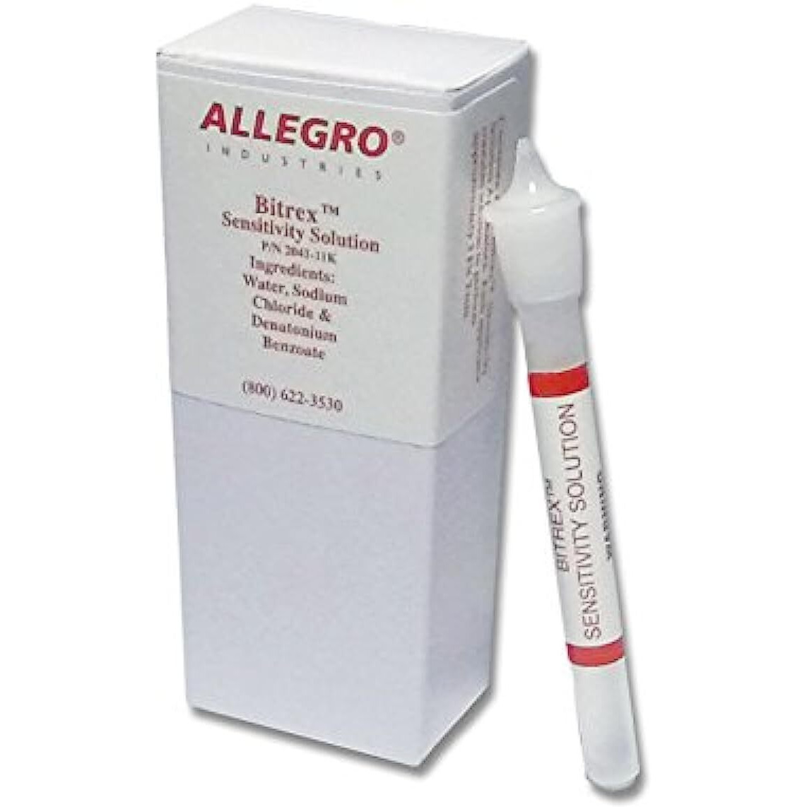 Allegro Industries 2041-11K Bitter Sensitivity Solution  One Size (Pack Of 6)