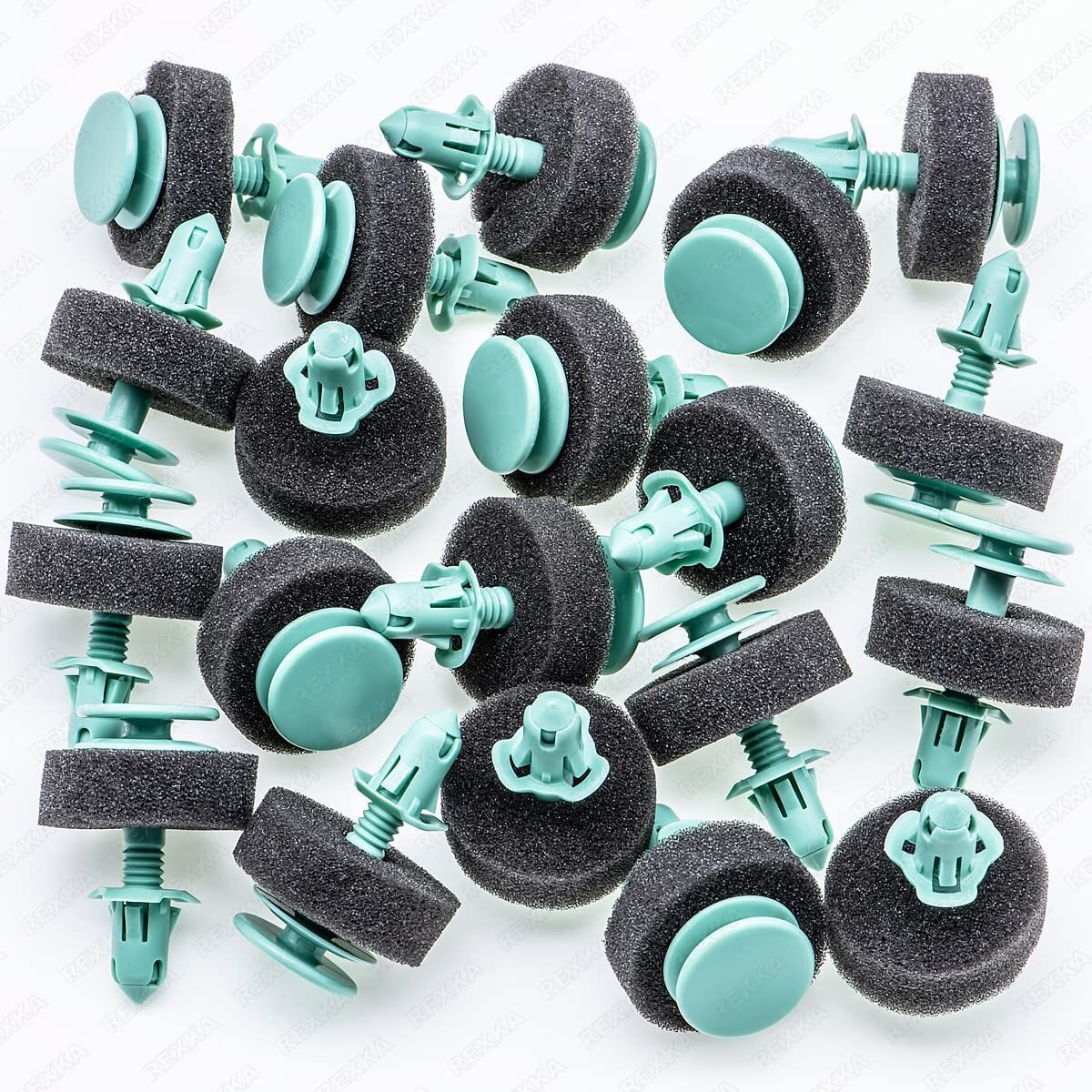 Rexka 20Pcs Door Trim Panel Retainer Clips 25707329 For Gm Buick Lesabre Lucerne Oldsmobile Aurora Oldsmobile Aurora