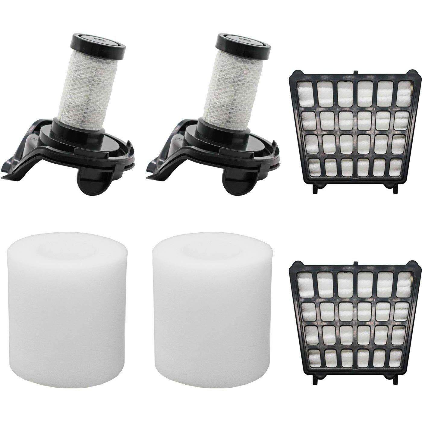 Lemige Replacement Filters For Shark Flex Duoclean Corded Ultra-Light Vacuum Hv390  Hv391  Hv392  2 Hepa Filters + 2 Foam Filters+ 2 Pre-Motor Filters
