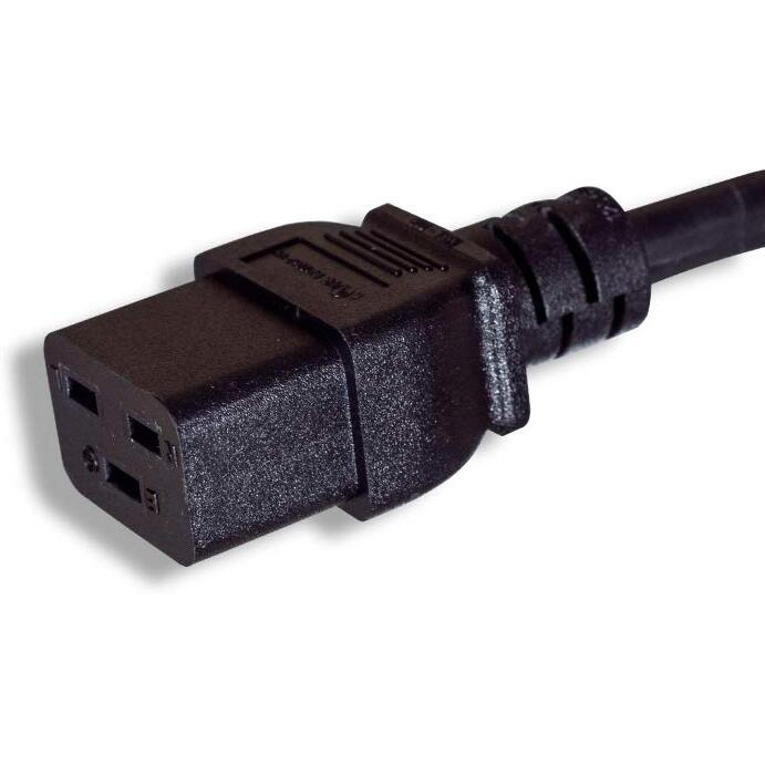 Cablelera Ac Power Cord Extension  Iec320 C14 To Iec320 C19  3'  14Awg  15A  250V(Zwacdfan-03)