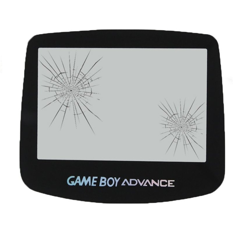 Ambertown Glass Panel Screen Lens For Game Boy Advance Gba System Replacement