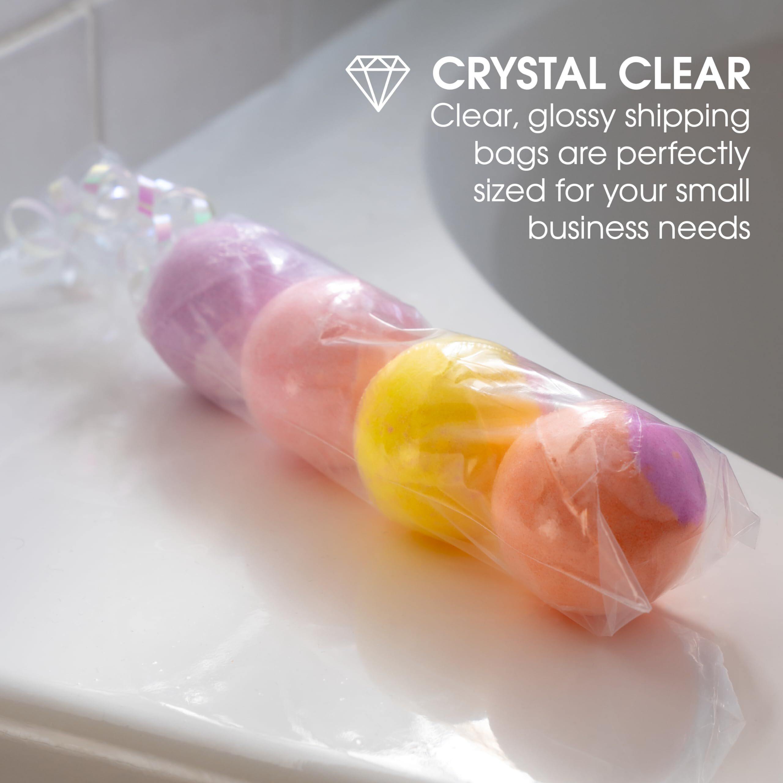 Spartan Industrial - 8  X 24  (100 Count) 2 Mil Heavy Duty Flat Open End Clear Plastic Poly Bags - For Packaging Vases  Tools  Posters (Bags Do Not Have Seal & Do Not Have Prints)