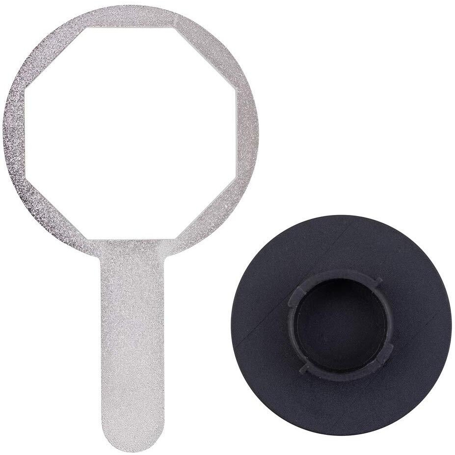 Brock Replacement 3 Pc Oil Filters With Wrench Tool Set Kit Compatible With 2004-2008 Gallardo Spyder Coupe Superleggera Se Base Nera 07L115561C