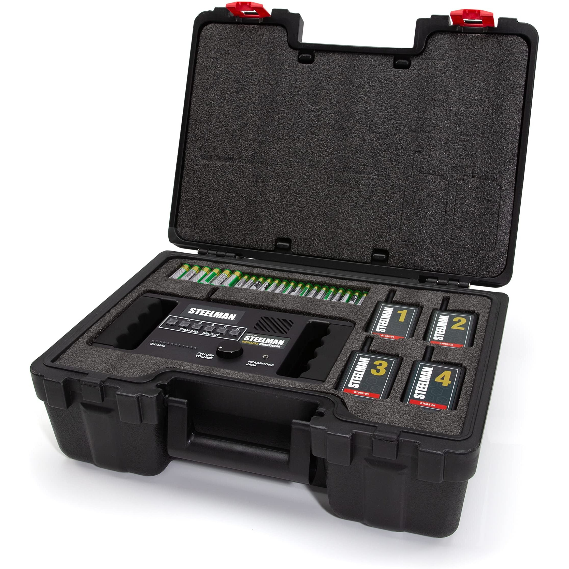 Steelman Wireless Chassisear Auto Diagnostic Tool Kit  Identify The Cause Of Troubling Vehicle Noises  4 Transmitters With 50-Foot Range (61082)