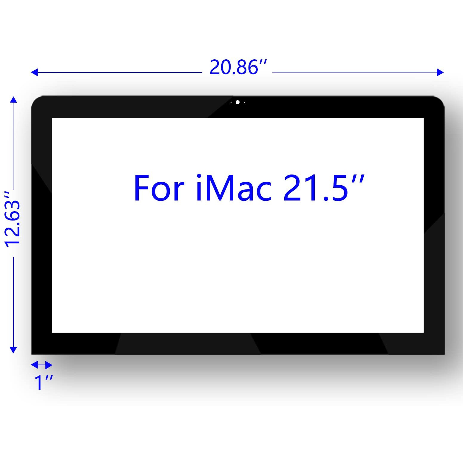 Gotinsn Screen Panel Protector Glass For Apple Imac 21.5 Inch A1418 A2116 Glass Front Protective Glass Compatible With 2012-2020 Emc 2544 2638 2742 2833 3069 2805 2889 3194 3195