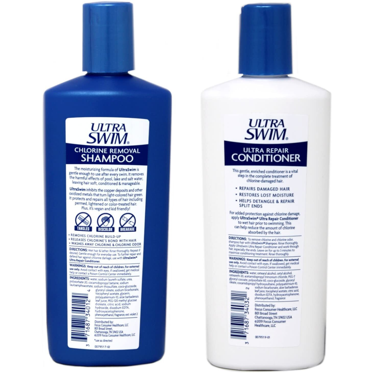 Ultraswim Dynamic Duo Repair Shampoo And Conditioner  7 Fluid Ounce Each