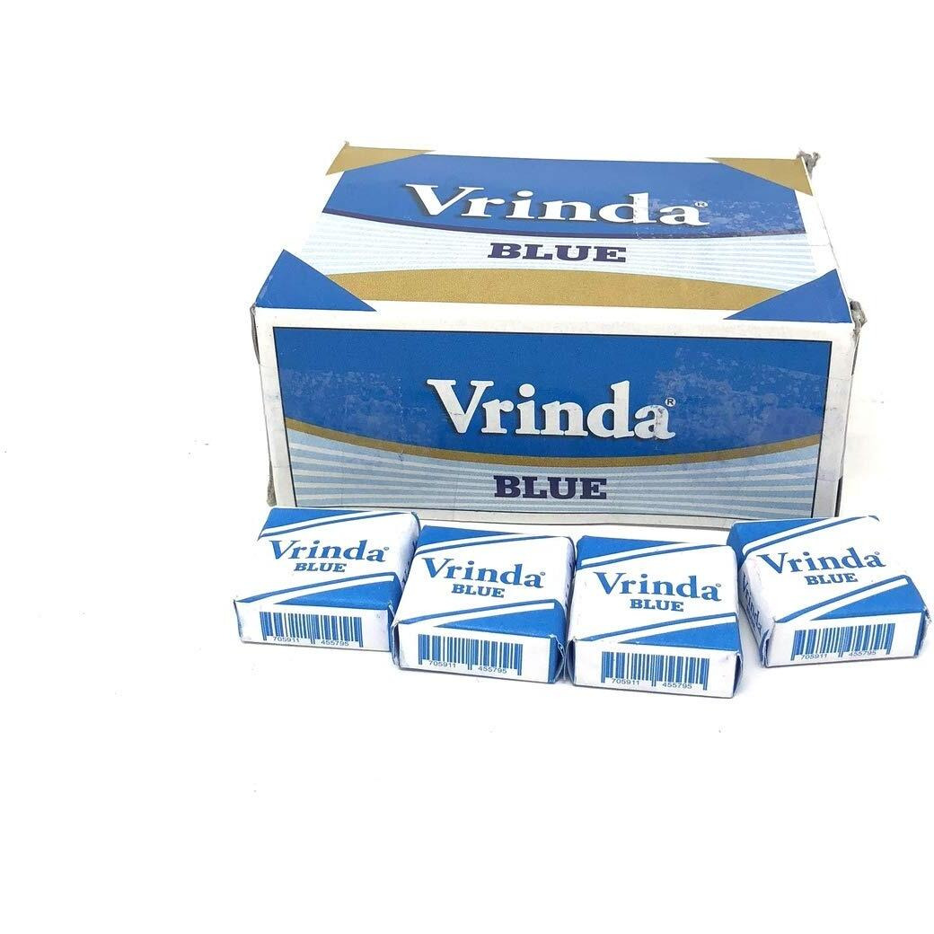 Vrinda  Blue Squares Box Of 48