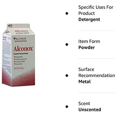 Alconox Detergent Cleaning Concentrate 4 Lb. Container