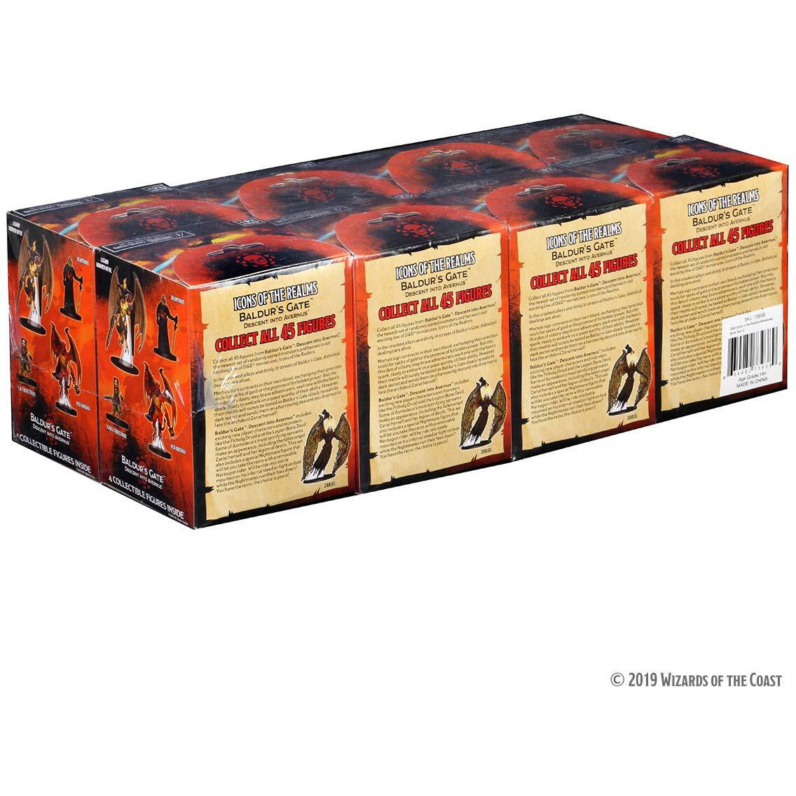 D&D Icons Of The Realms Baldur's Gate Descent Into Avernus Booster Brick (8)
