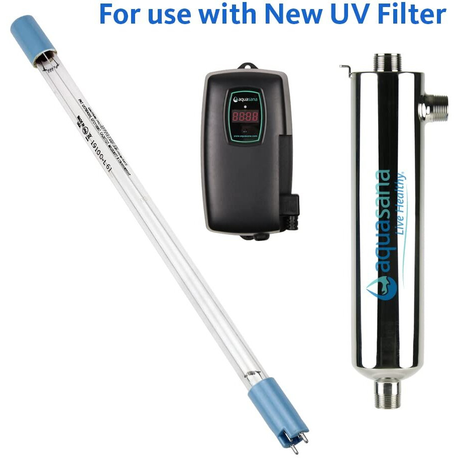 Aquasana Uv Whole House Water Filter Replacement Lamp - For Systems Purchased July 2019 Or Later - Aq-Uv-L330C