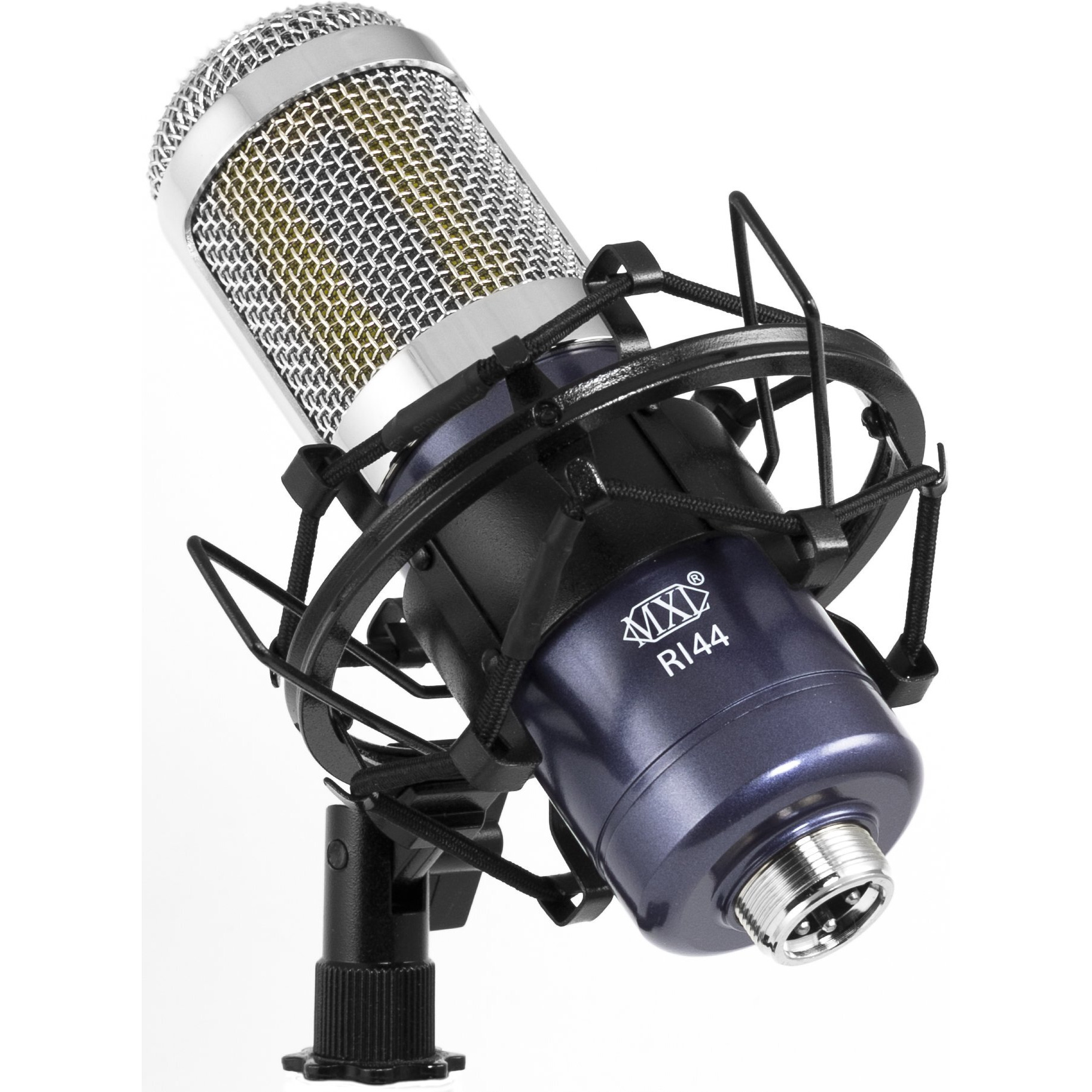 Mxl R144 Multi-Purpose Ribbon Microphone With Shockmount  Purple (Mxl R144)