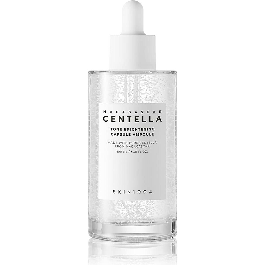 Skin1004 Madagascar Centella Tone Brightening Capsule Ampoule 3.38 Fl.Oz(100Ml) | Calming Moisturizing Brightening | Sensitive Skin