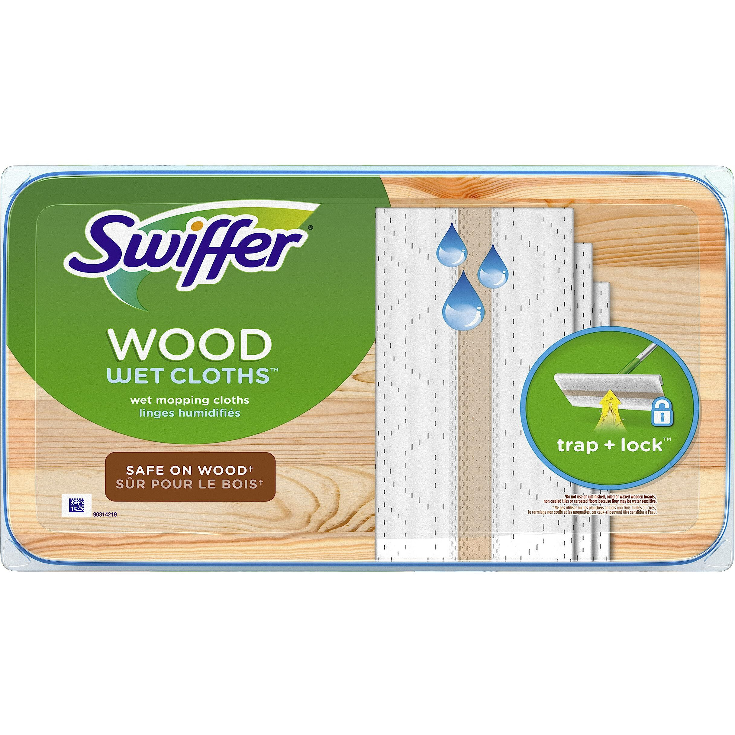 Swiffer Sweeper Wet Wood Floor Mopping Cloths  20 Count