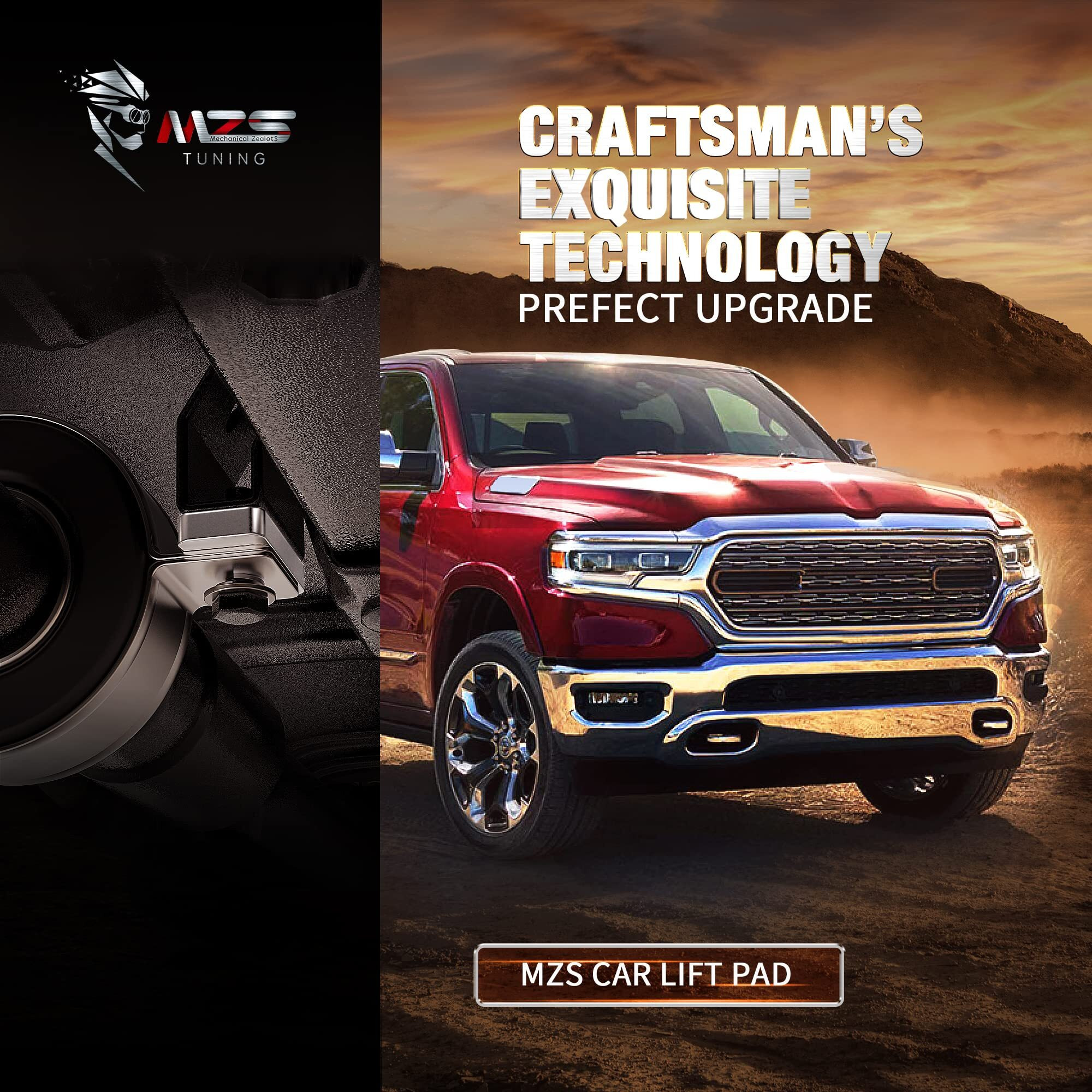 Mzs Rear Driveshaft Spacer Kit Compatible With 2005-2024 Tacoma