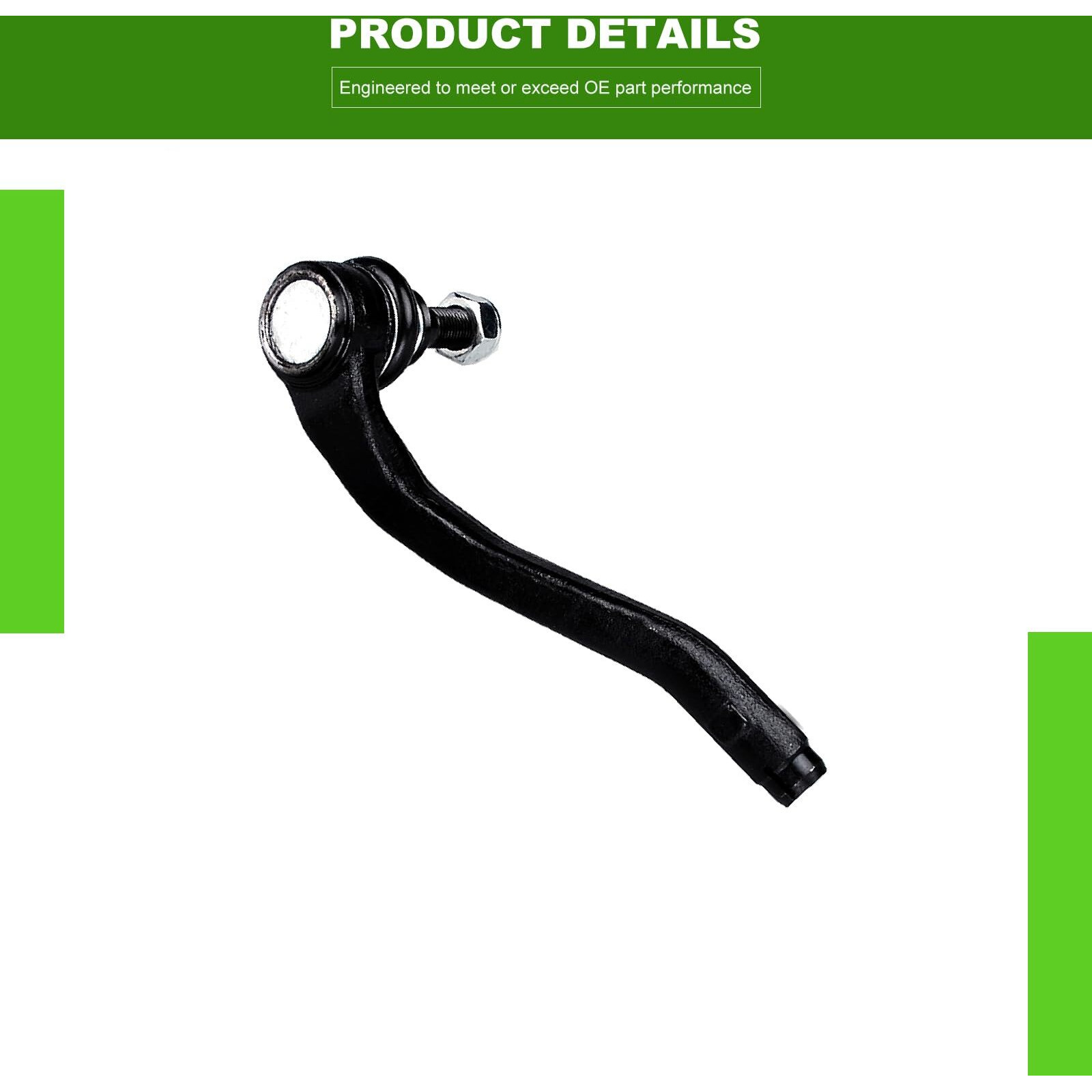 Scitoo 4Pcs Front Suspension Kit Inner Outer Tie Rod End Fit 1998-2003 For Mercedes-Benz Ml320 2003-2005 Ml350 1999-2001 Ml430