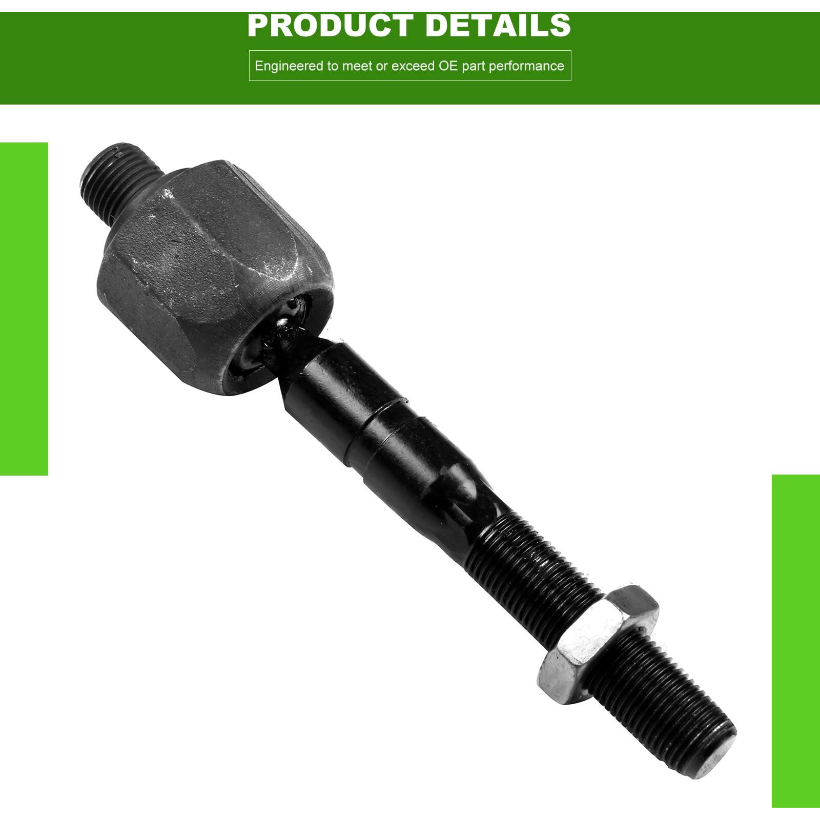 Scitoo 4Pcs Front Suspension Kit Inner Outer Tie Rod End Fit 1998-2003 For Mercedes-Benz Ml320 2003-2005 Ml350 1999-2001 Ml430