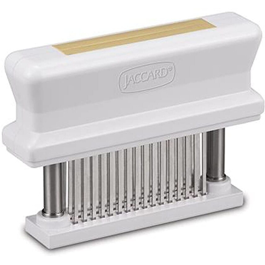 Jaccard 200348T 48-Blade  Haccp Color Coded Meat Tenderizer  Tan - Pork  1.50 X 4.00 X 5.75 Inches