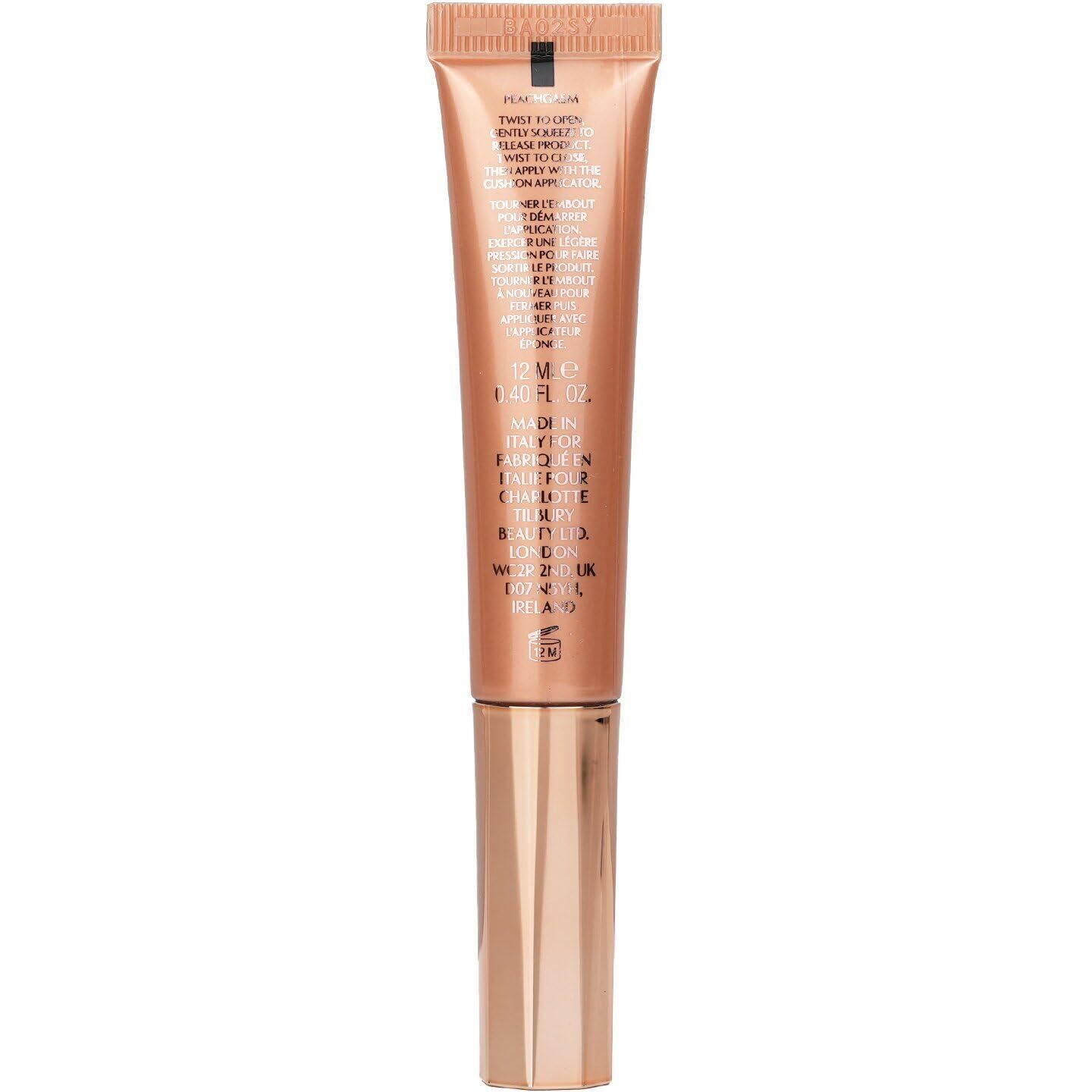 Charlotte Tilbury Glowgasm Beauty Light Wand Gel Highlighter In Peachgasm 12Ml