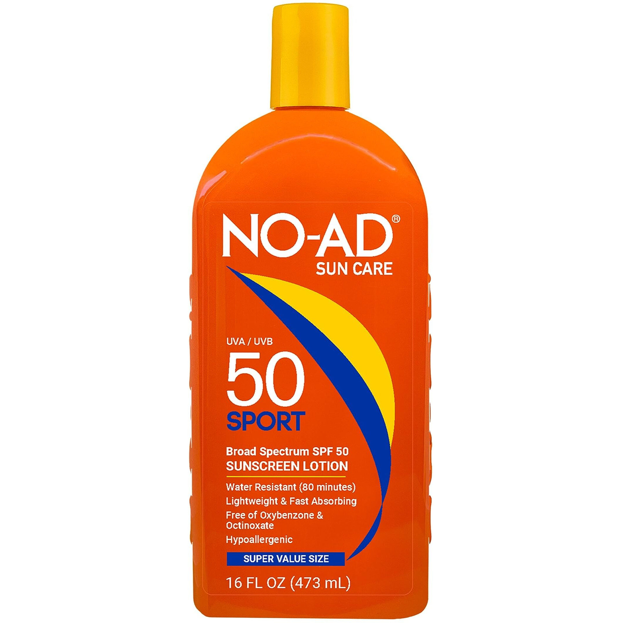 No-Ad Sport Sunscreen Lotion  Spf 50 16 Oz