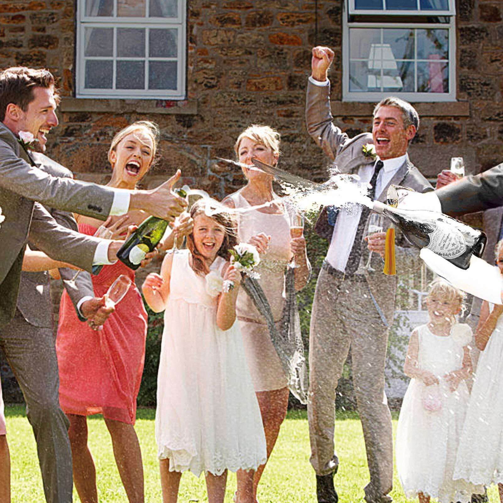 Resafy Champagne Saber With Golden Handle Champagne Wine Opener With Wooden Gift Case