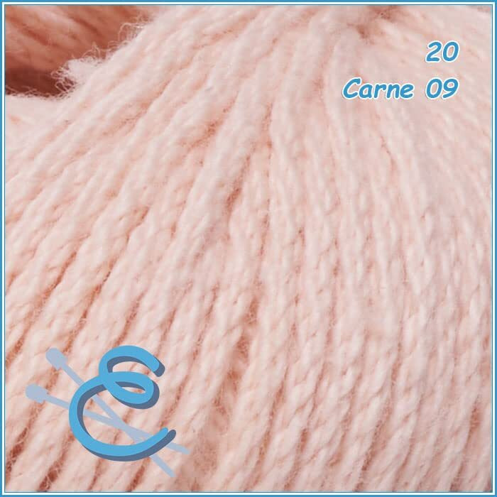 La Abuelita - 100% Cotton Yarn (50Grams) - Ideal For Amigurumi - 09 Skin