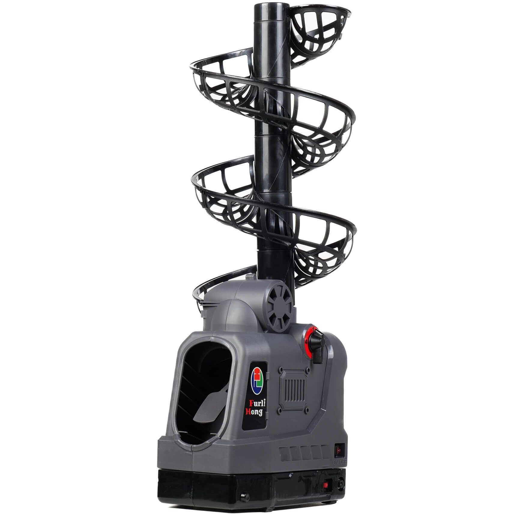 681Pbh Pickleball Machine With Auto Swing  3 Angles & 4 Speeds Adjustable  Portable Pickleball Launcher For Indoors & Outdoors Practice  Powered By Power Bank/Batteries/Ac Power  For Beginners