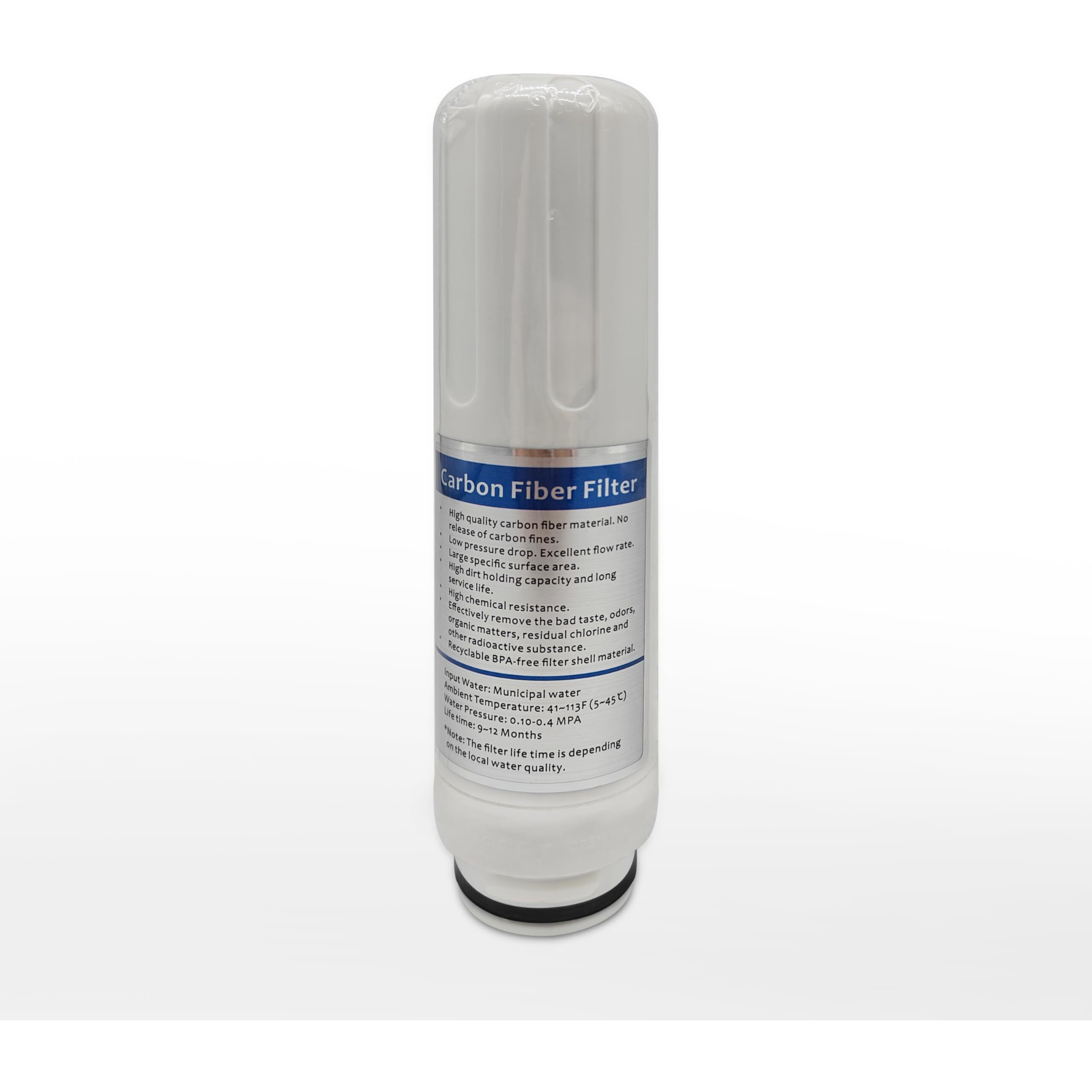 Replacement Internal Active Carbon Filter For Ph3.5~10.5 Alkaline Water Ionizer Purifier Machine Only
