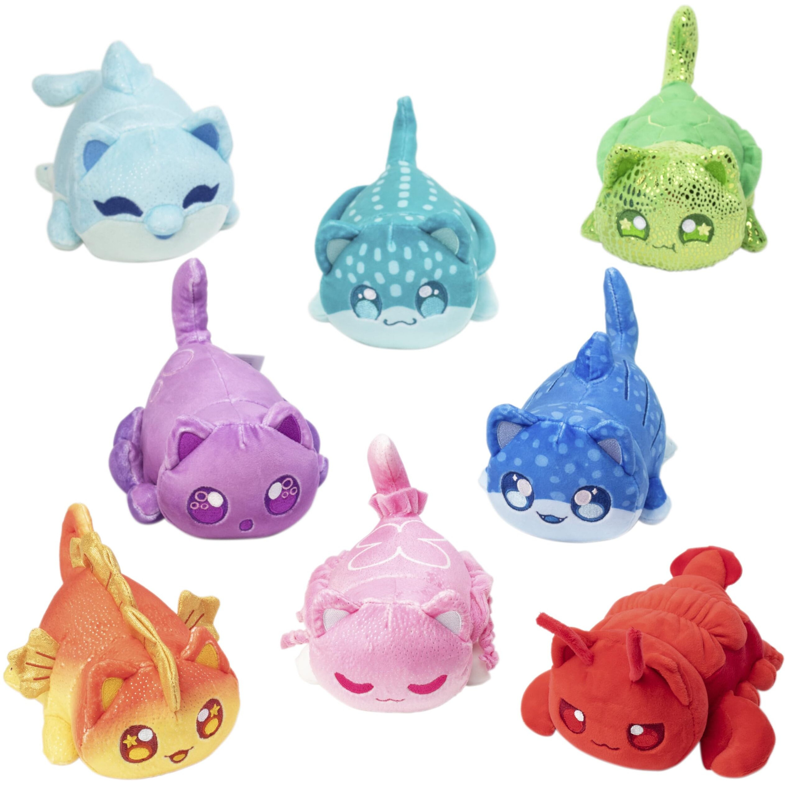 Aphmau 6  Meemeow Mystery Plush - Series 5 Youtube Gaming Channel  Blind Box  1 Of 8 Possible Under The Sea Meemeows  Official Merch