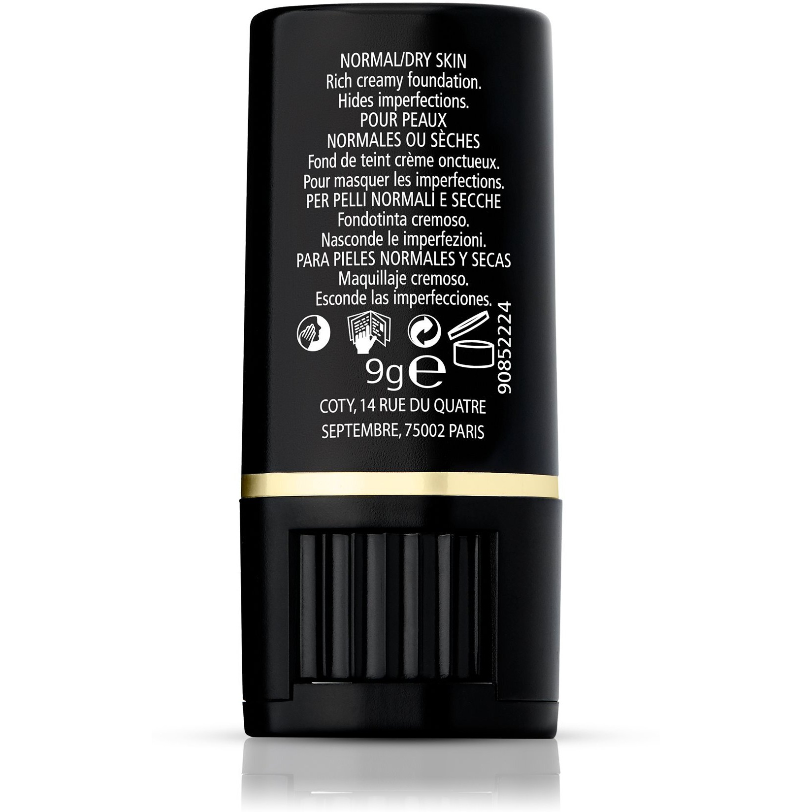 Max Factor Panstik No. 96 Foundation  Bisque Ivory   0.4 Oz