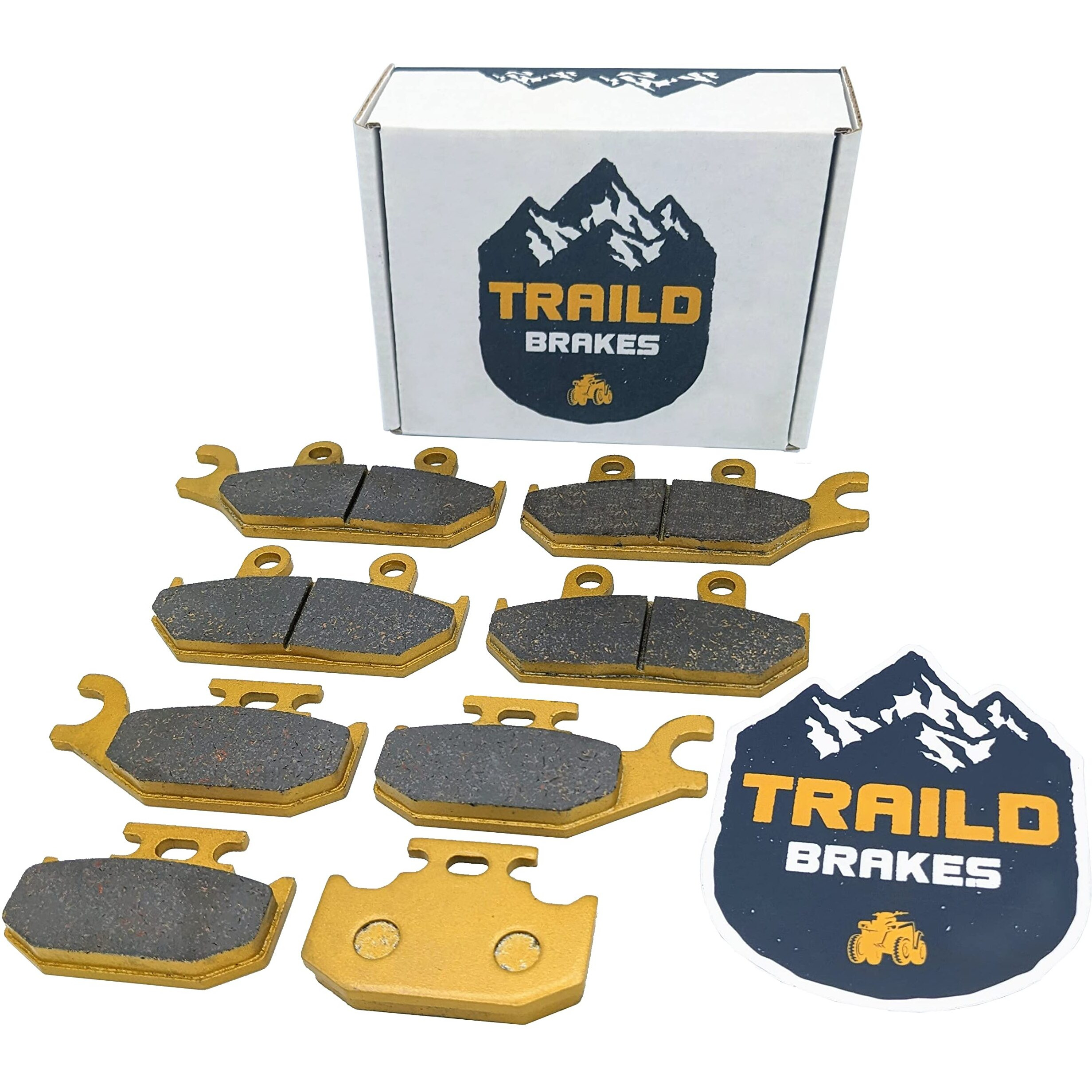 Can Am Maverick Max Xmr Xds Ceramic Brake Pad Set 2013  2014  2015  2016  2017  2018