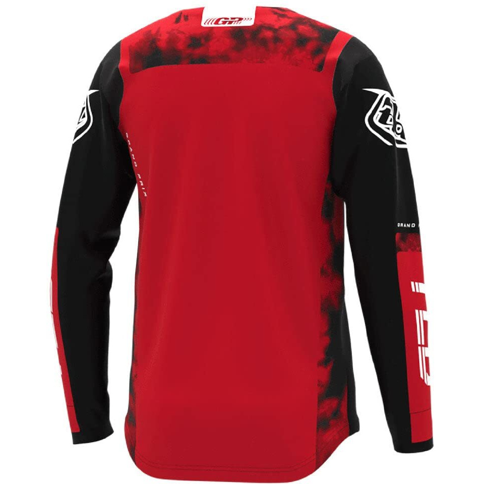 Troy Lee Designs Offroad Motocross Dirt Bike Atv Motorcycle Powersports Racing Jersey Shirt For Youth  Gp (Astro Red/Black  Md)