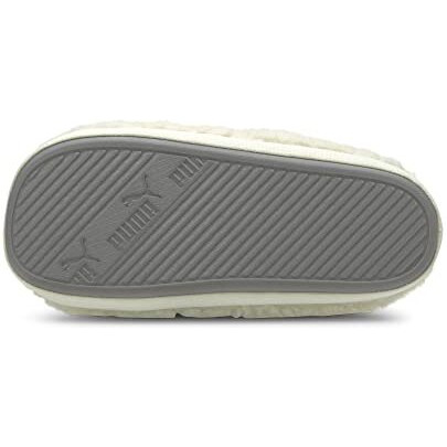 Puma Select Men's Puma Scuff Sherpa Slippers  Whisper White/Puma Black  9 Medium Us
