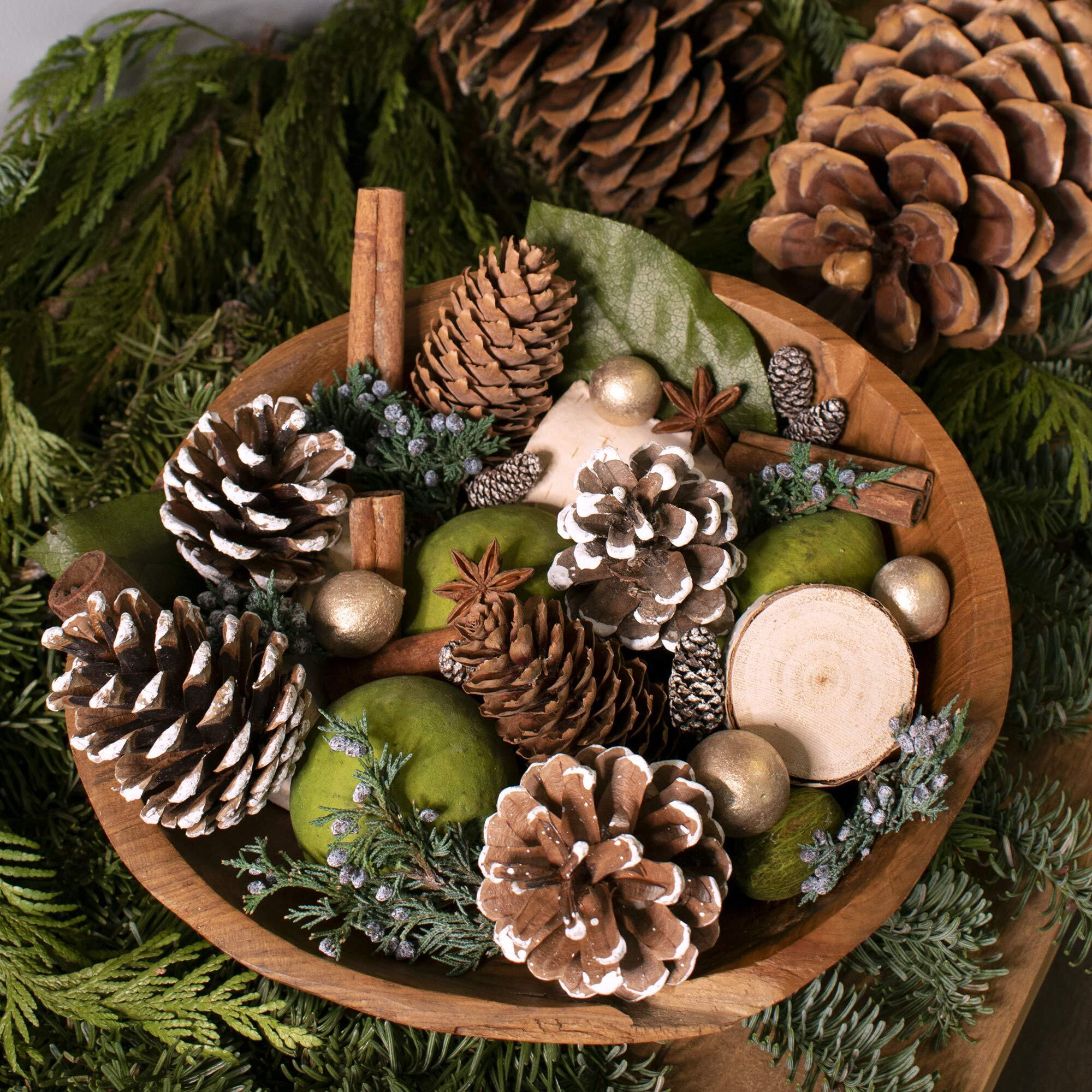 Andaluca Evergreen Pine Scented Potpourri | Made In California | 20 Oz Bag + Fragrance Vial