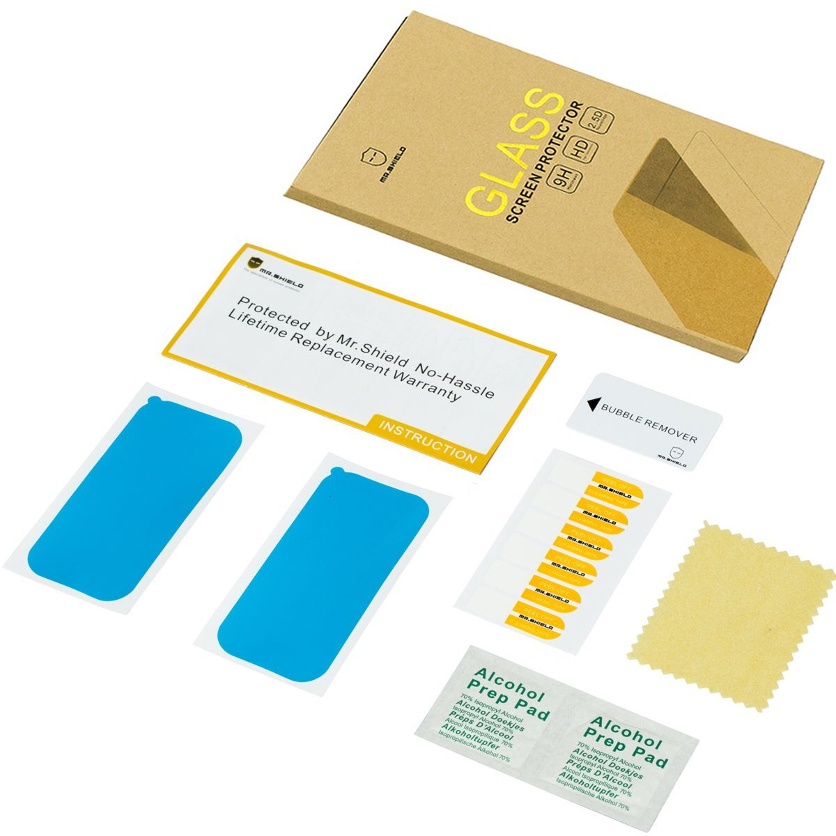 Mr.Shield [3-Pack] Screen Protector For Ayn Odin 2 / Odin2 [Tempered Glass] [Japan Glass With 9H Hardness] Screen Protector