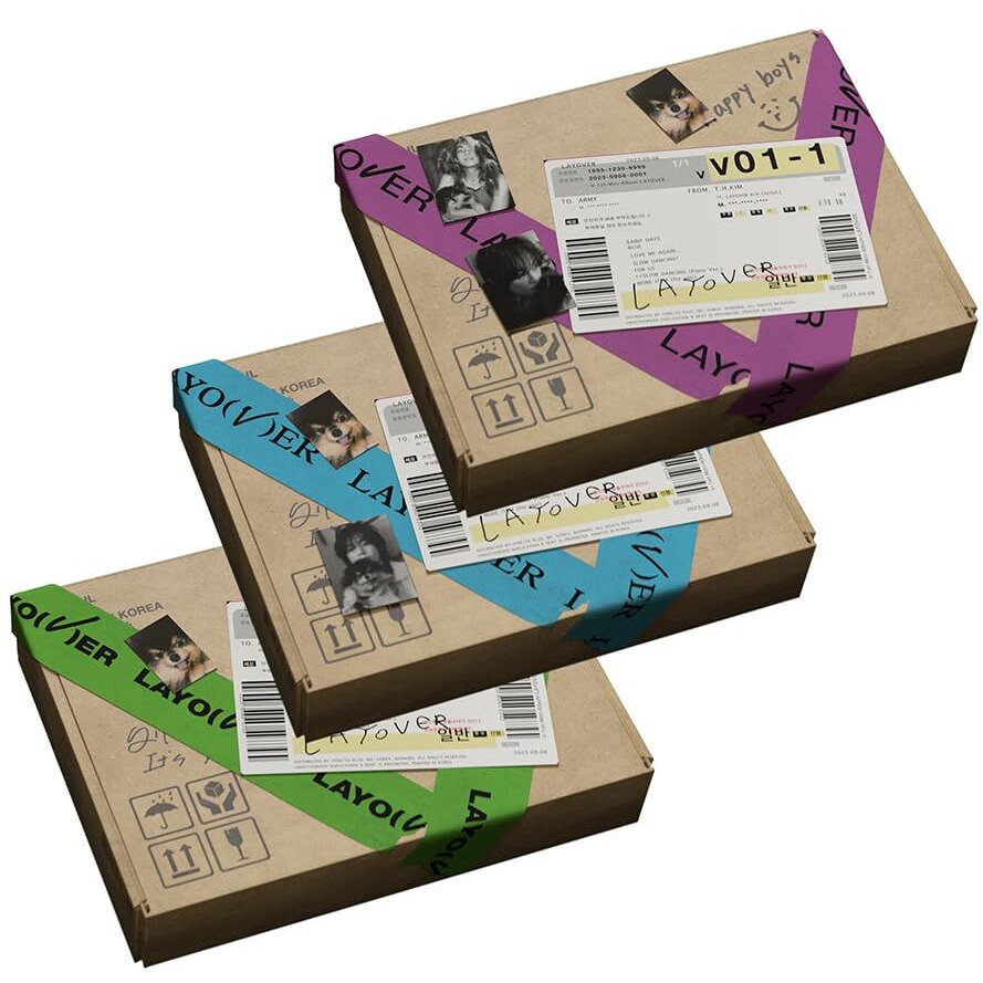 Bts V - Layover 1St Solo Album (Random)