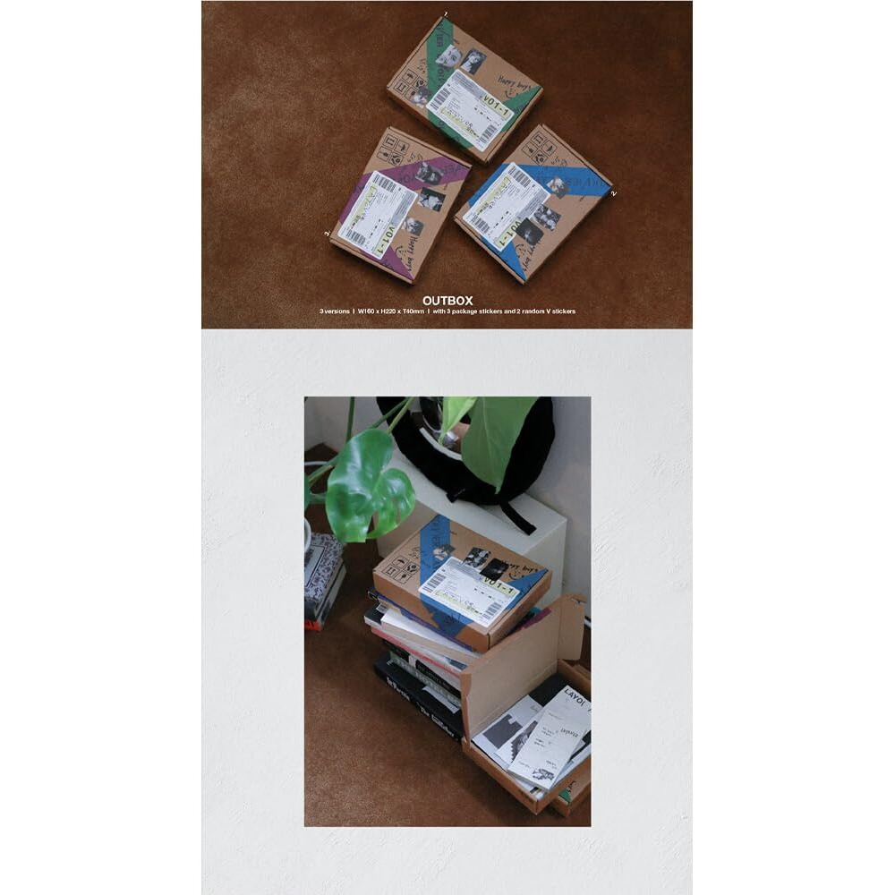 Bts V - Layover 1St Solo Album (Random)