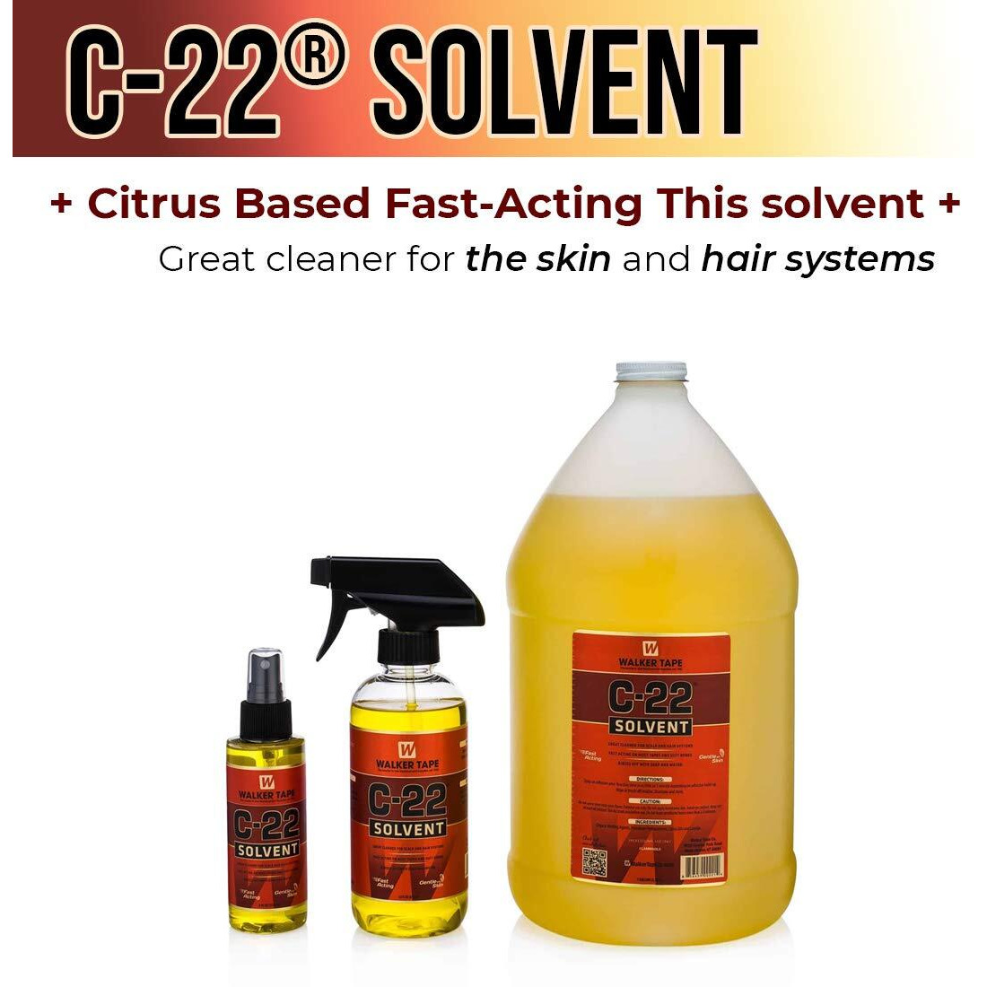 Walker Tape 12.0 Oz Spray C-22 Adhesive Solvent  12 Fl Oz (Pack Of 1)  Custom