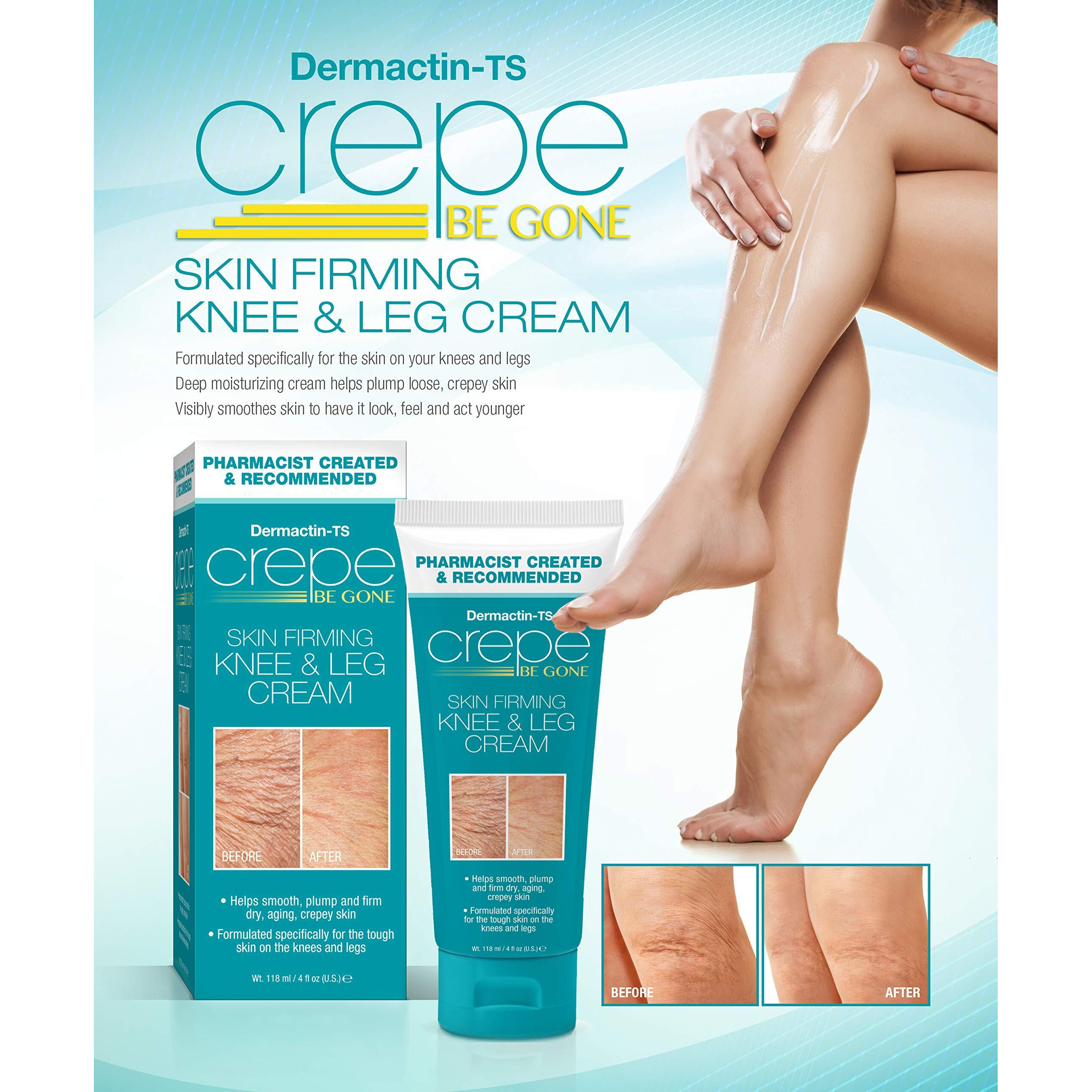Crepe Be Gone Skin Firming Knee & Leg Cream 4 Oz.